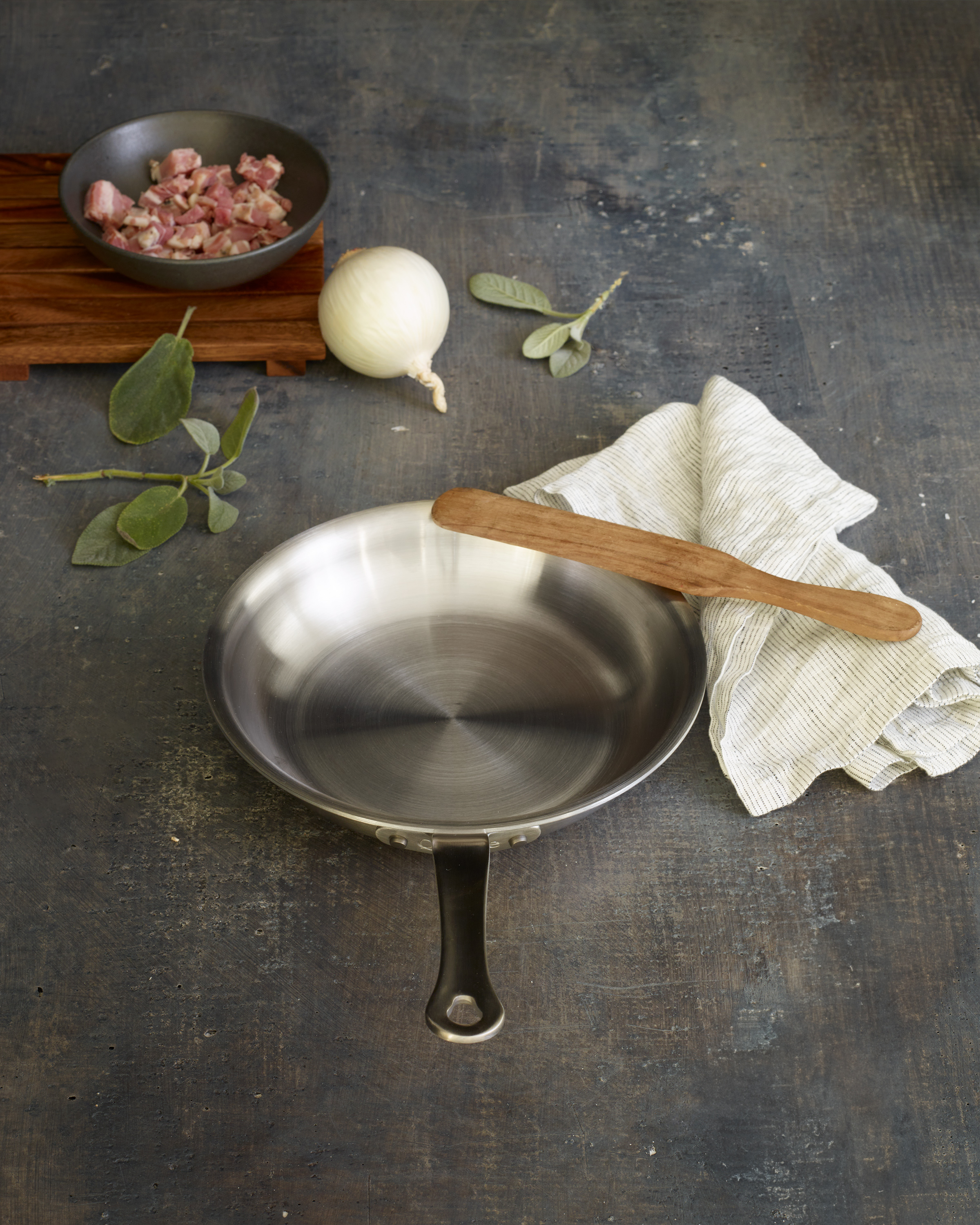 5-Ply Stainless Steel Frying Pan