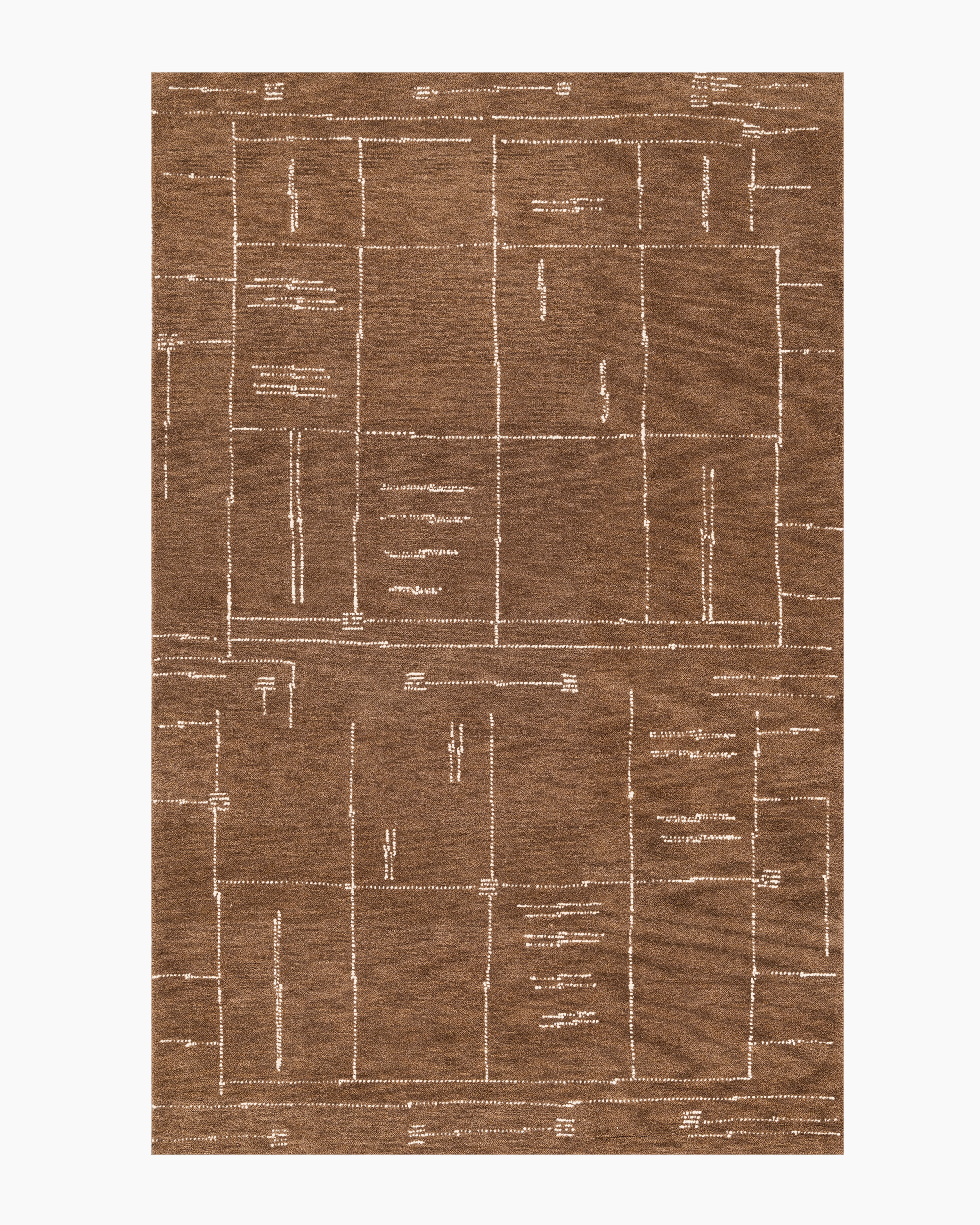 Brown Carson Wool Rug