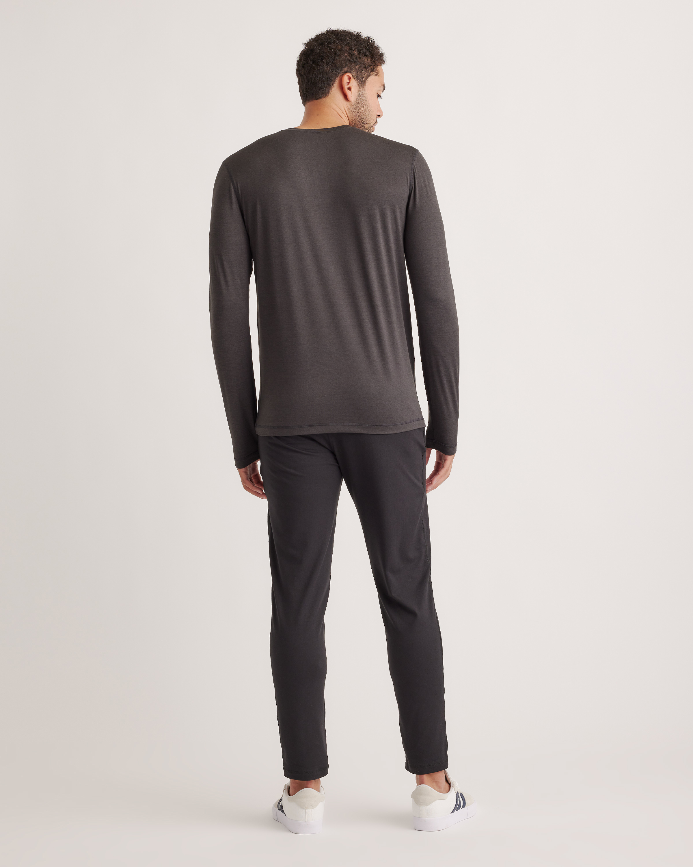 【PARTIMENTO】ALL-IN-ONE LAYERED HENLEY LONG SLEEVE PARTIMENTO