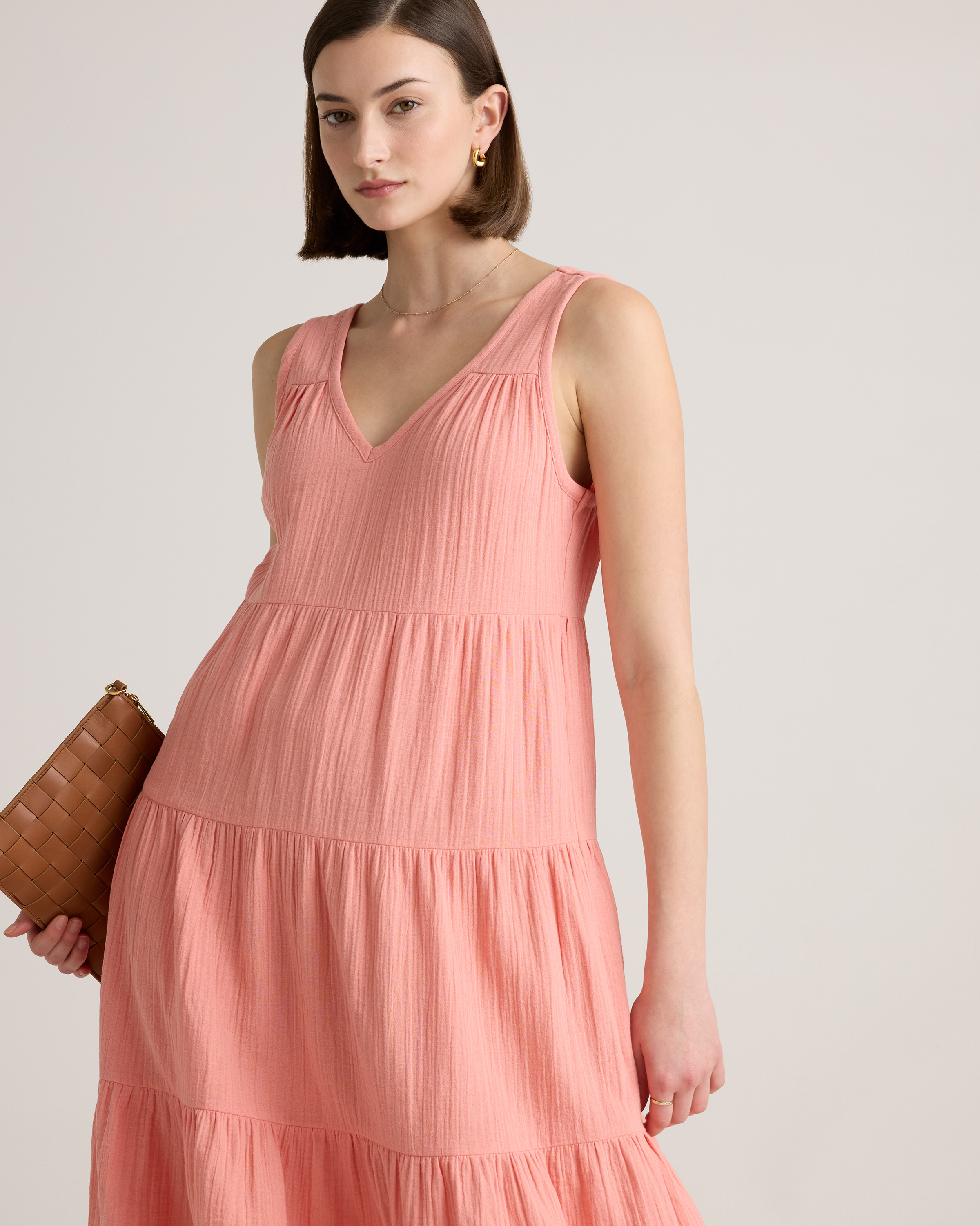Cotton Gauze Maxi Dress - Black By Studio B3 | Shop Untitled