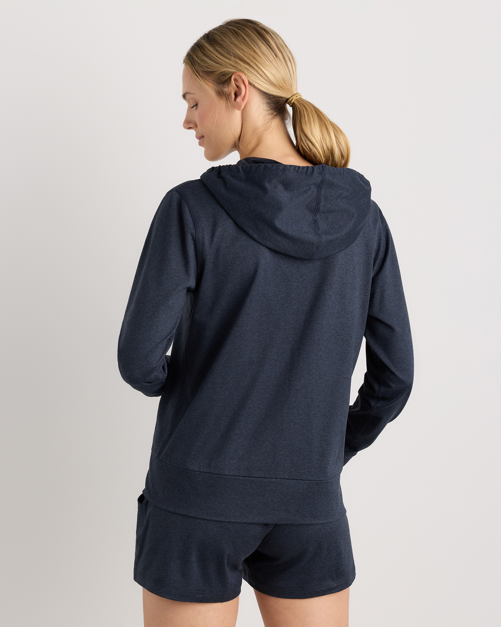 【あさん限定商品】ajouter flow knit hoodie Flowknit Full-Zip Hoodie