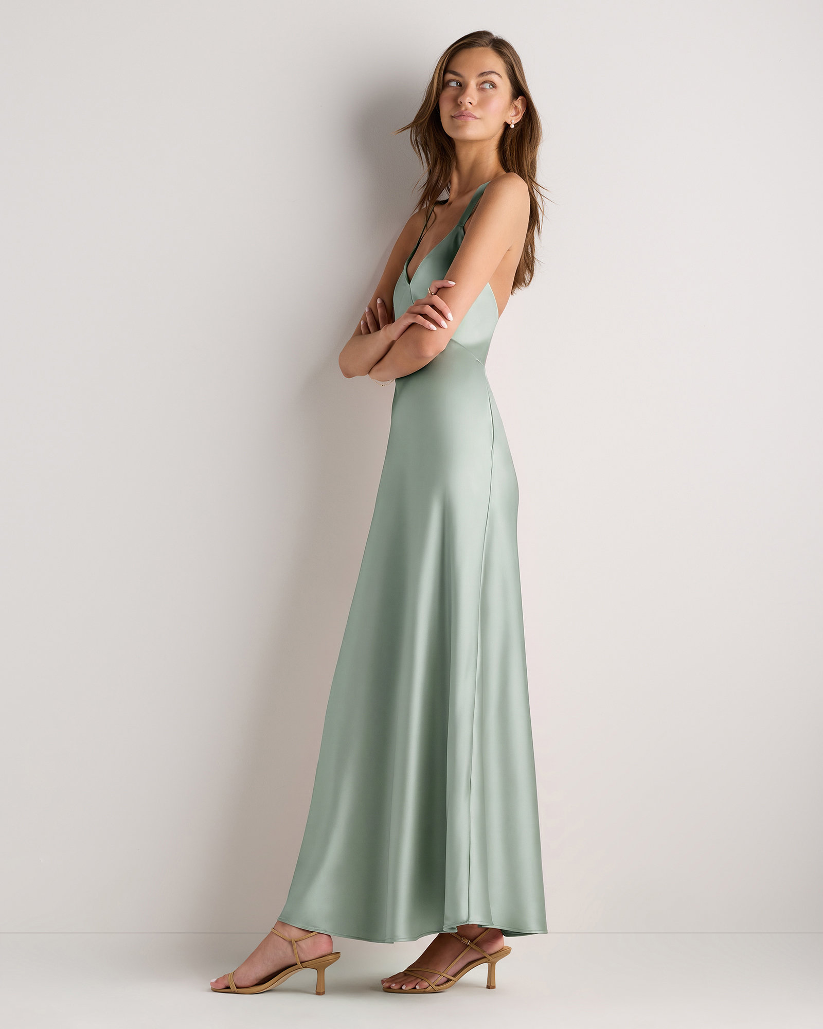 emerald green bianca dress BIANCA