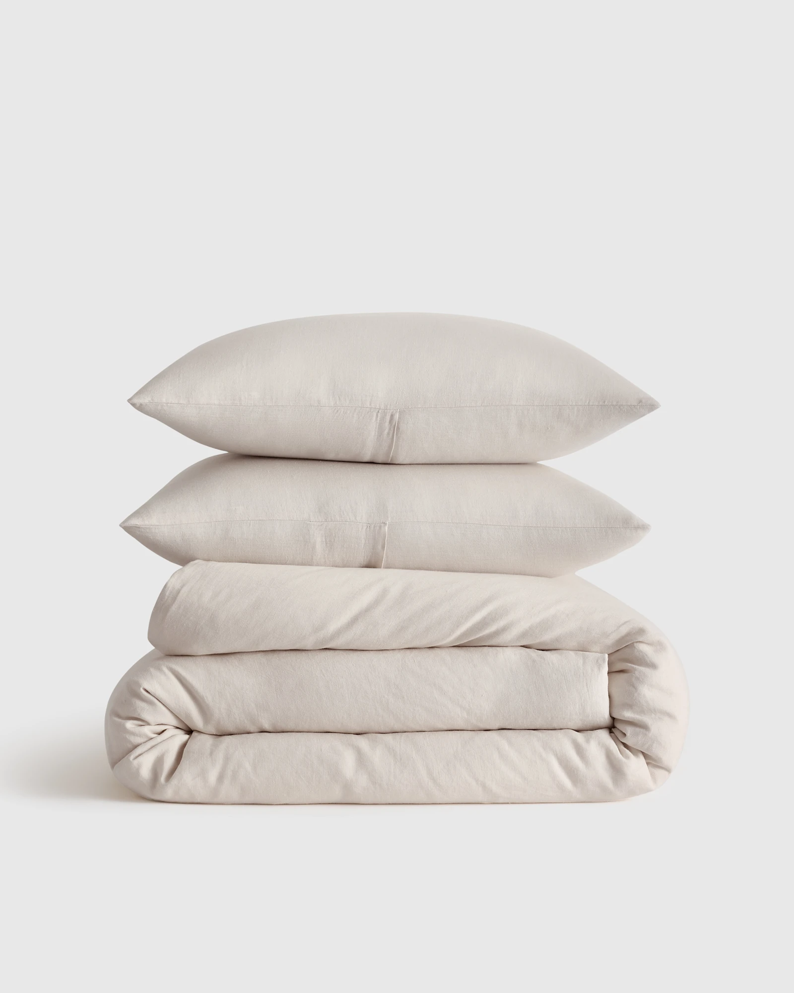 European Linen Duvet Cover Set - King/Cal King