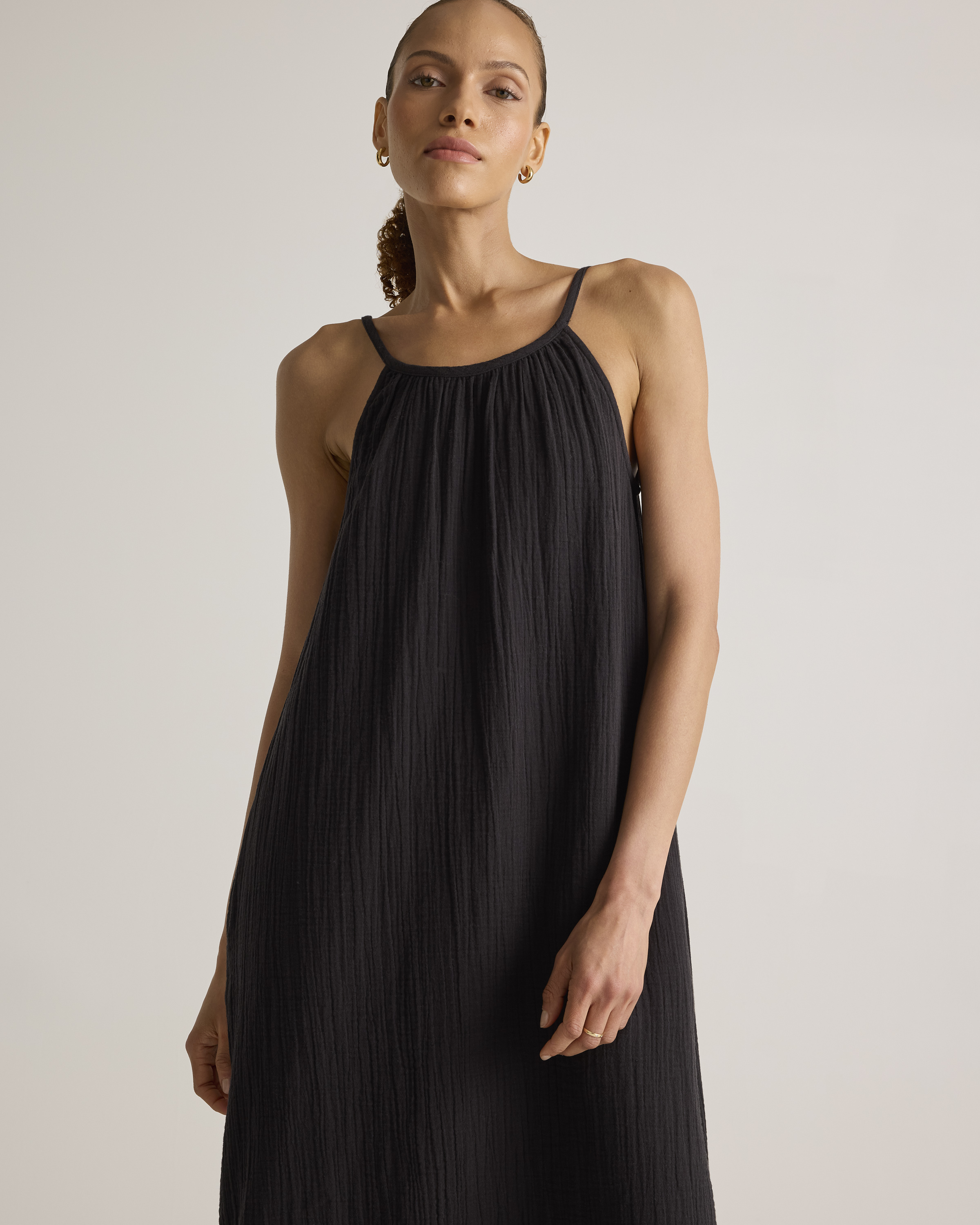 white christmas dresses Leset Margo Sleeveless Maxi Dress | White | Size M main image 1