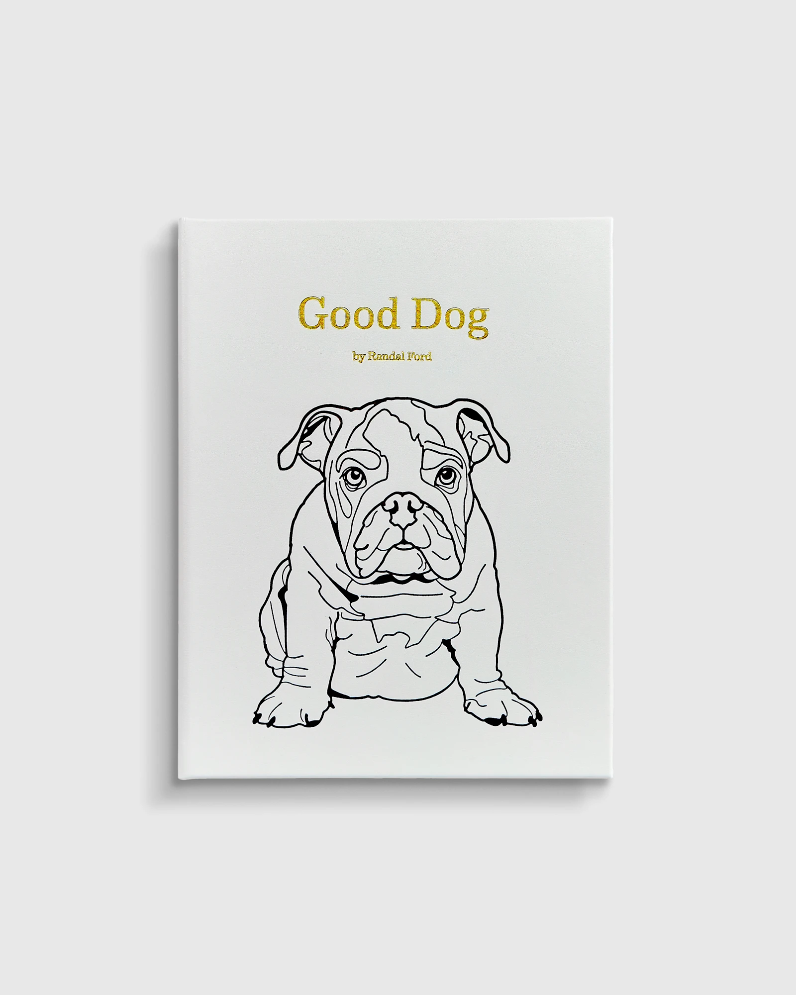 Good Dog Leather Bound Book
