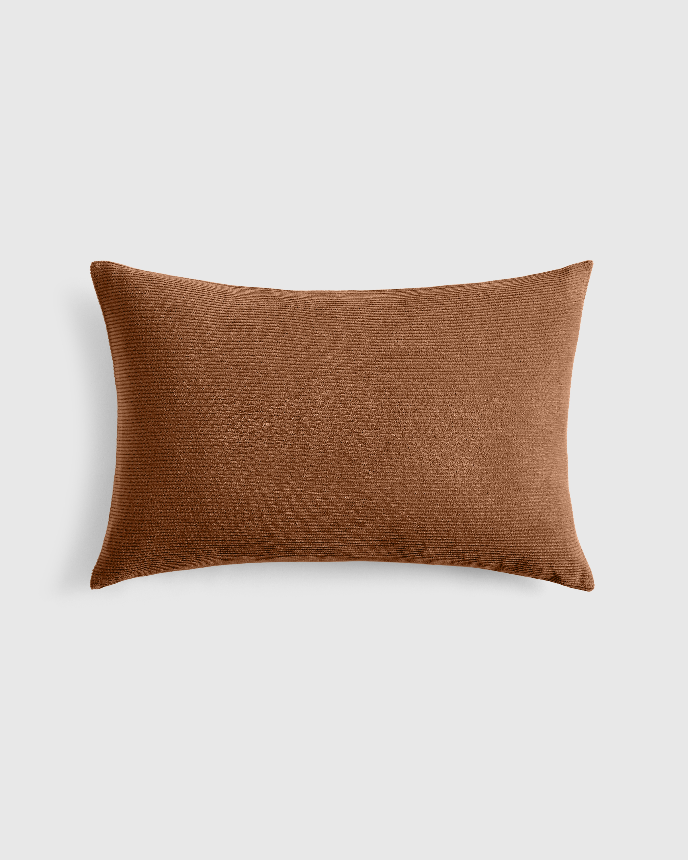 Chestnut Corduroy Cotton Velvet Pillow Cover
