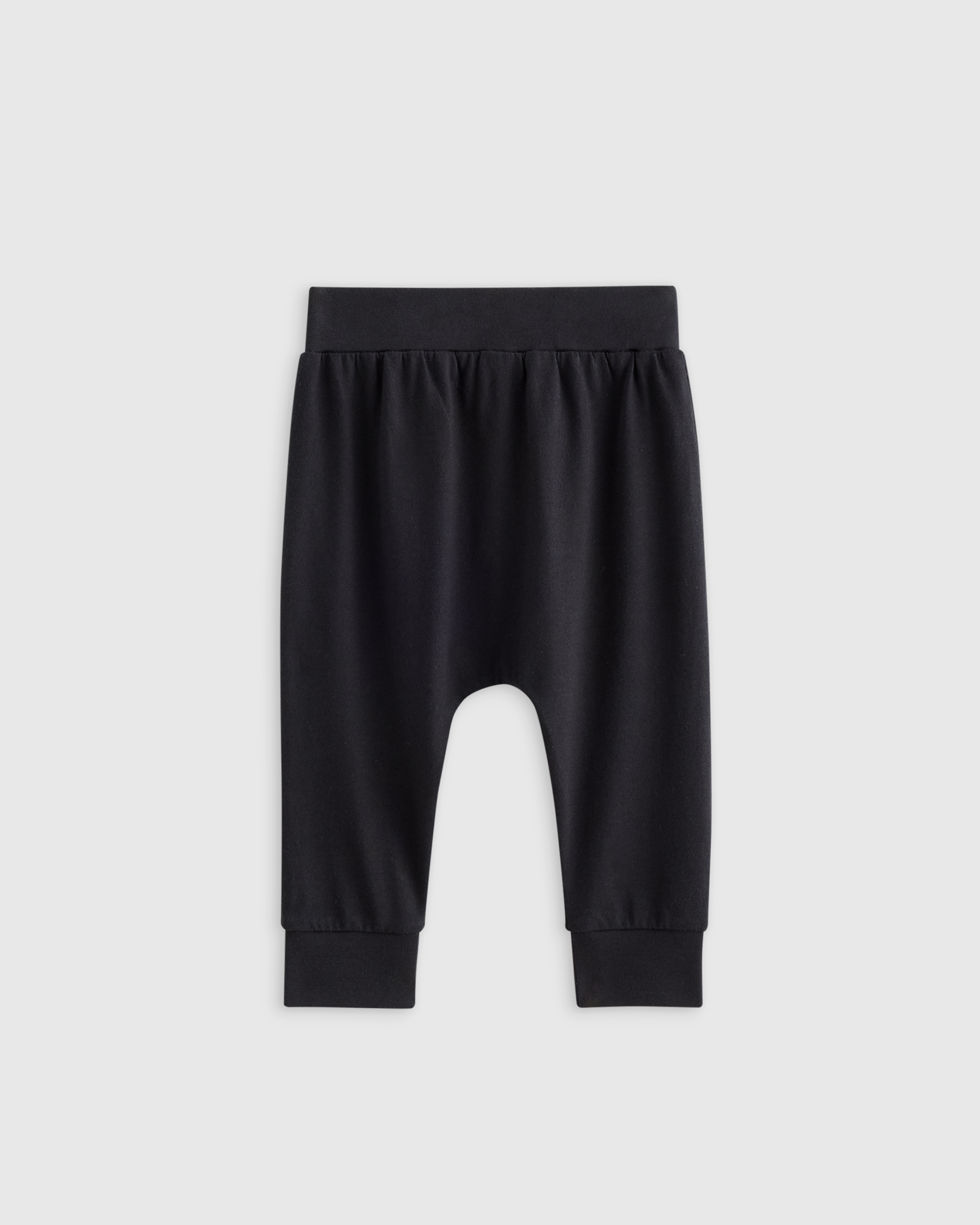 Black 100% Organic Cotton Everyday Pant 