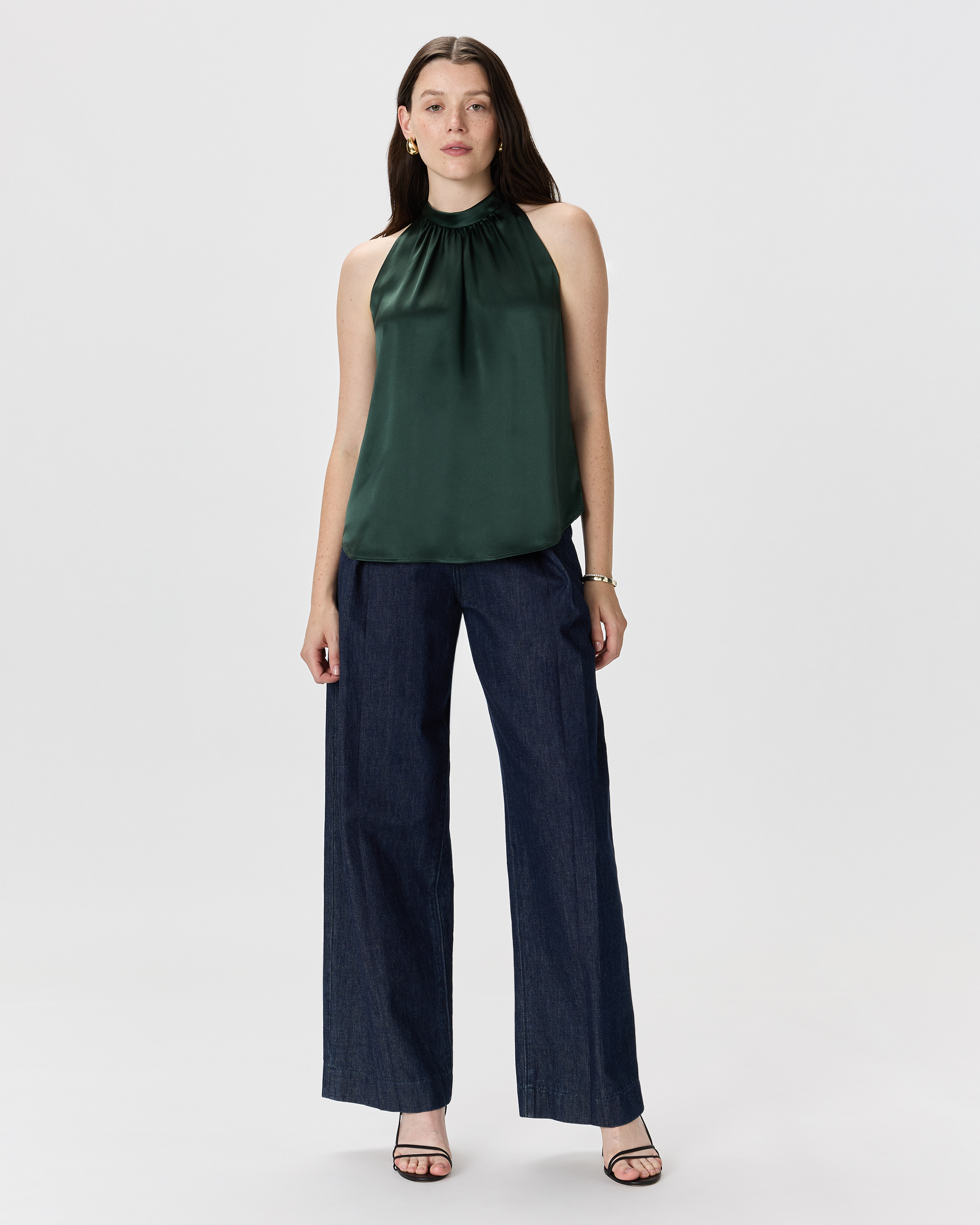 トップス Halterneck Checkjacquard Tops Check Jacquard Halterneck Crop Top | Nasty Gal