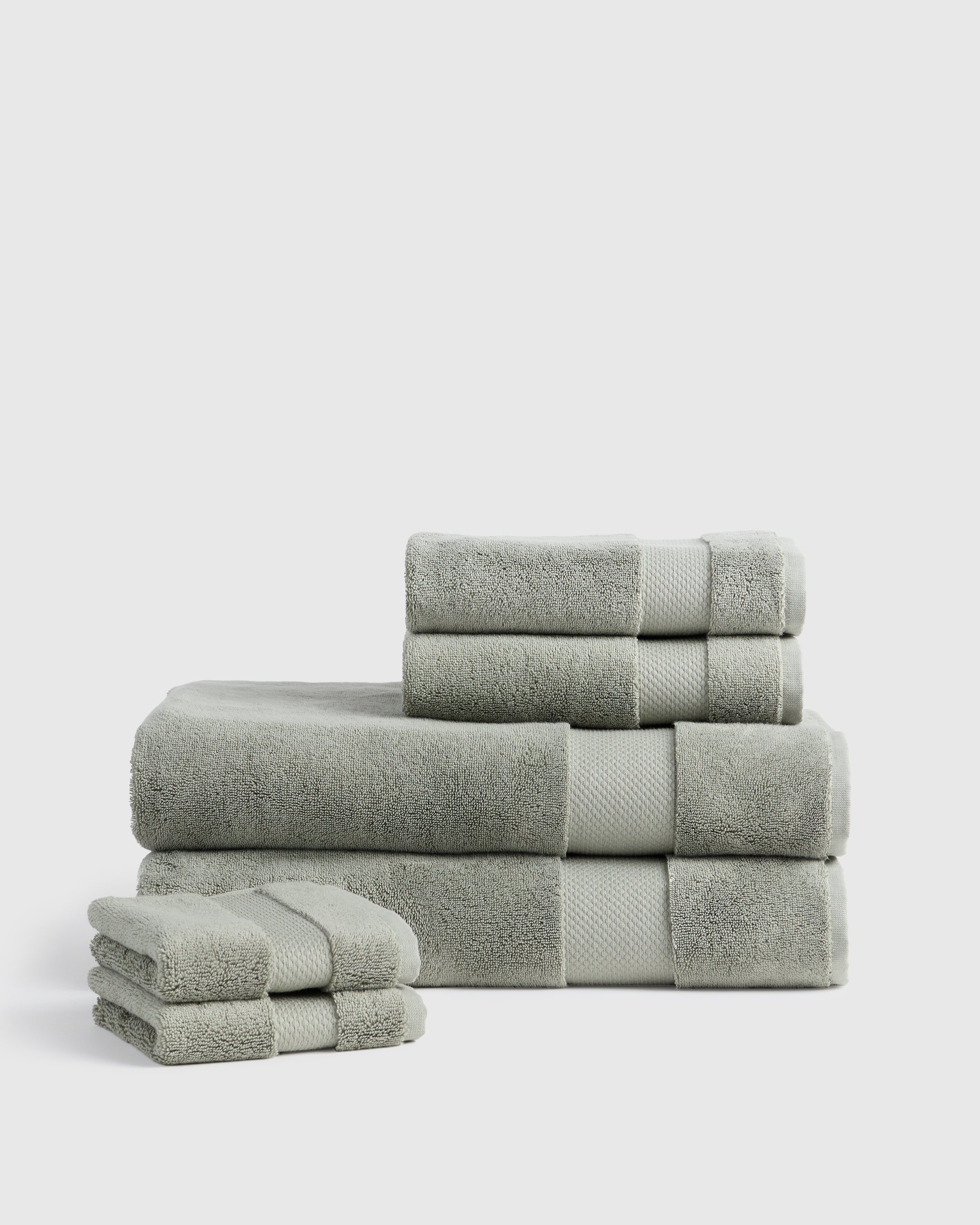 Eucalyptus Turkish Ultra Plush Bath Sheet Bundle