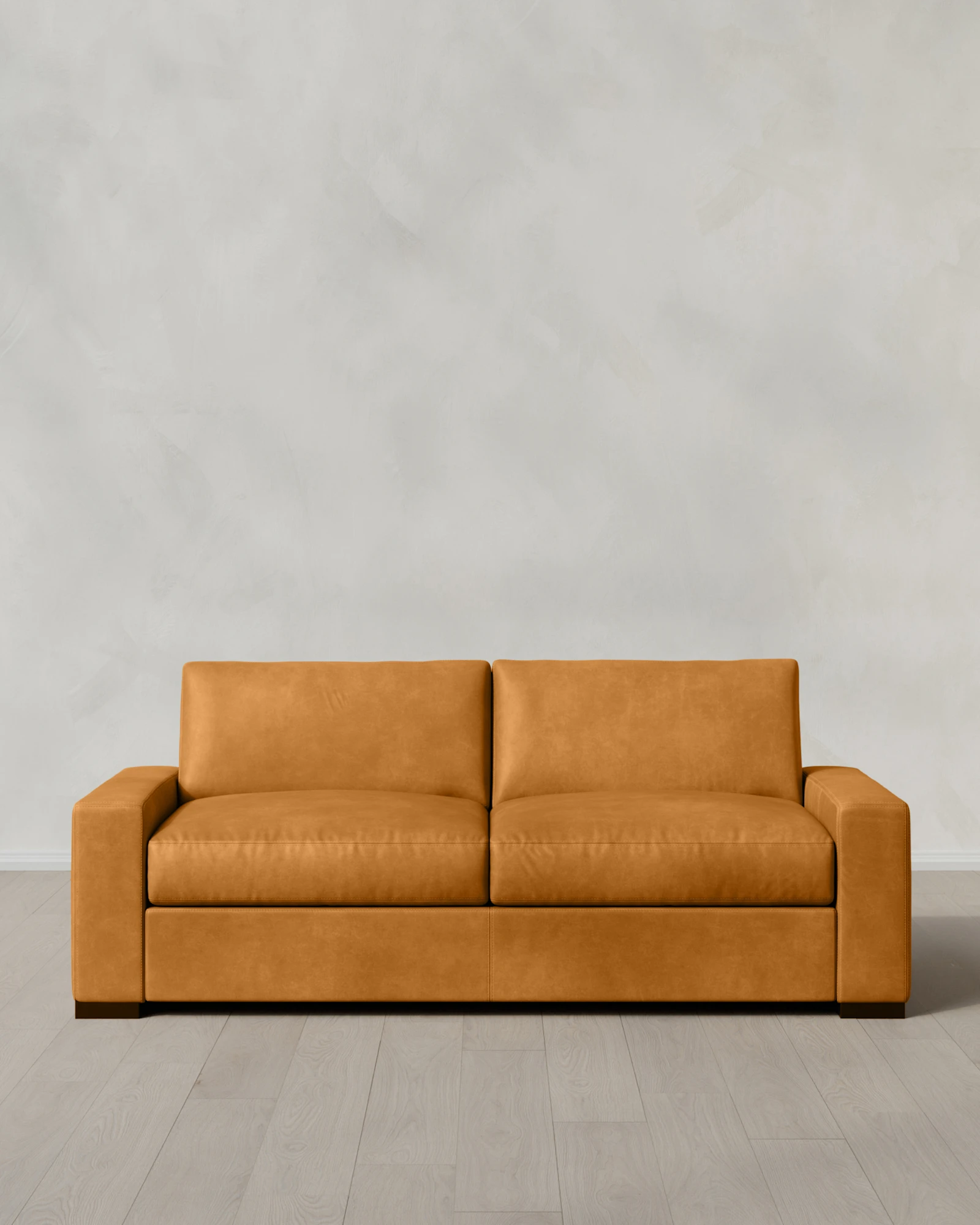 Stillman Deep Seat Sofa in Leather