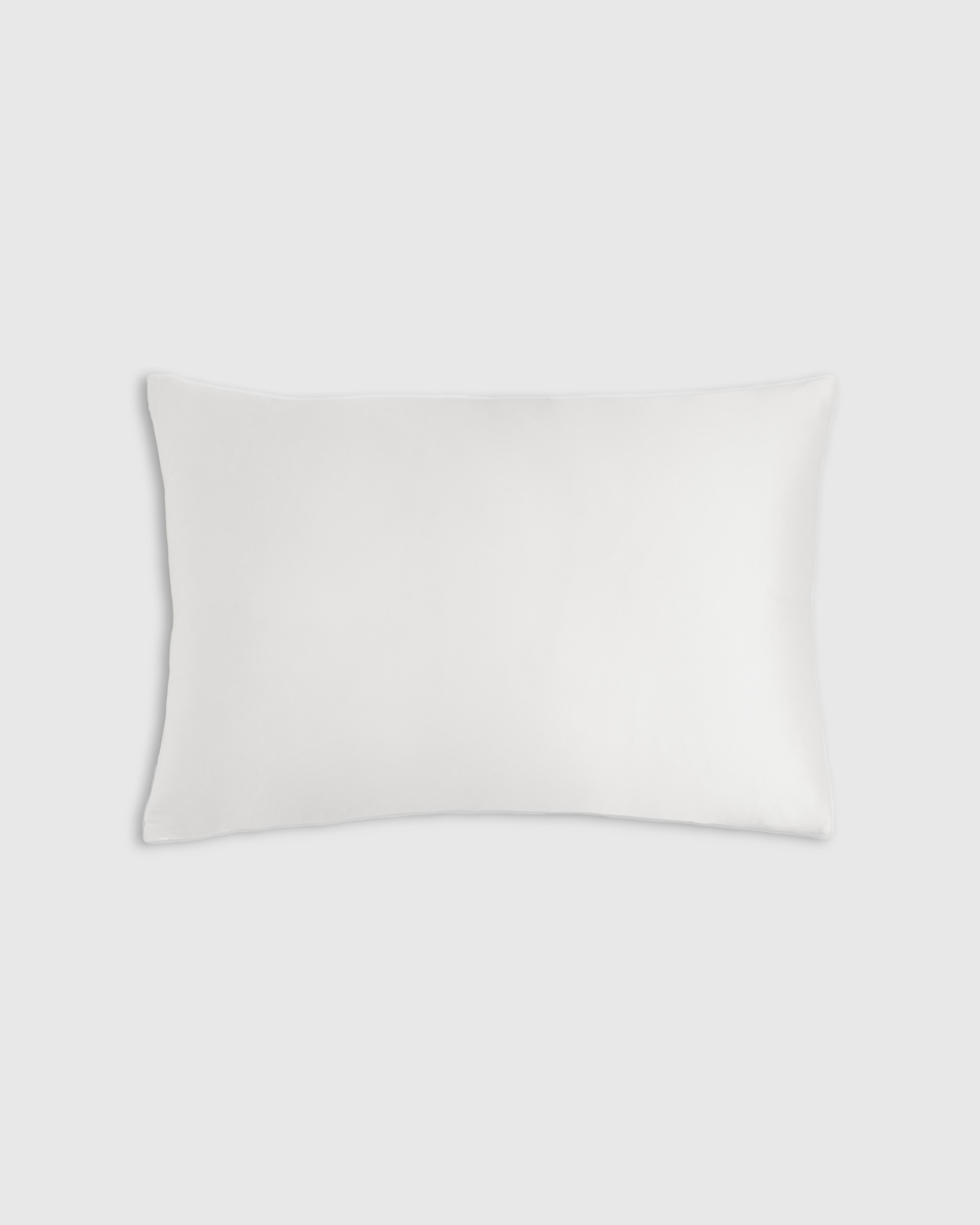 100% Mulberry Silk Pillowcase - White, Standard