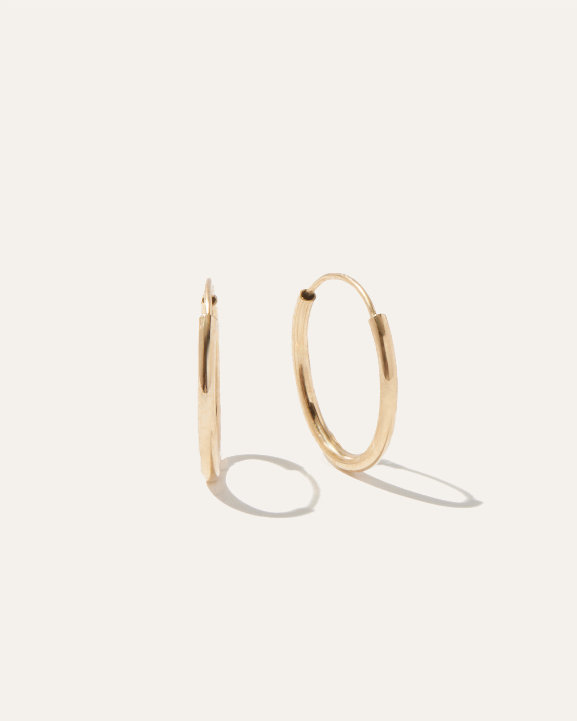 Yellow Gold 14K Gold Everyday Hoops