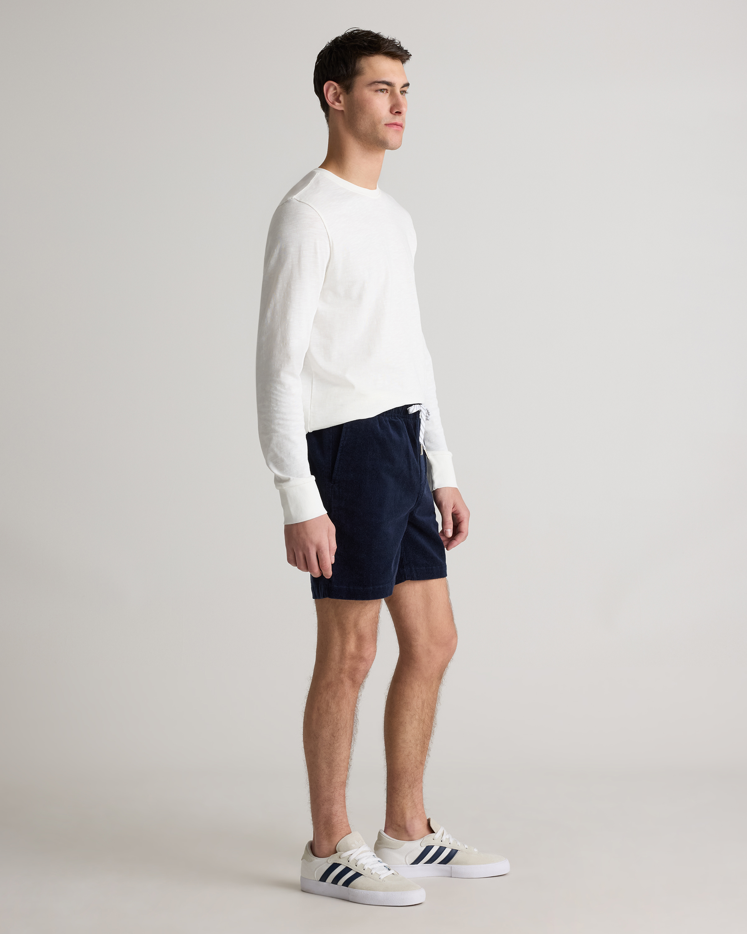 パンツ subculture  CORDUROY SHORTS / NAVY Corduroy Shorts - Navy | Last Wave – Birdwell