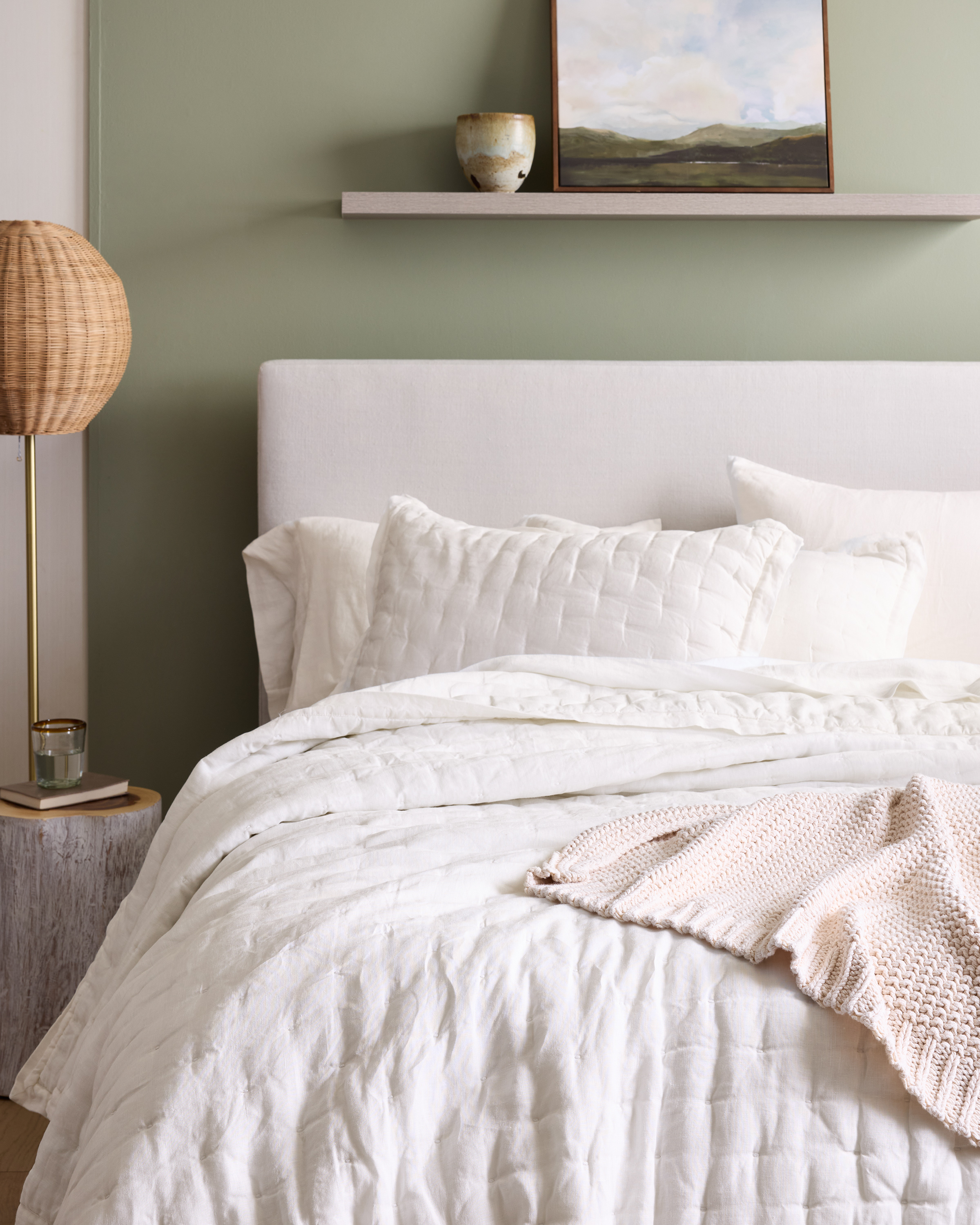 European Linen Dream Quilt 3614