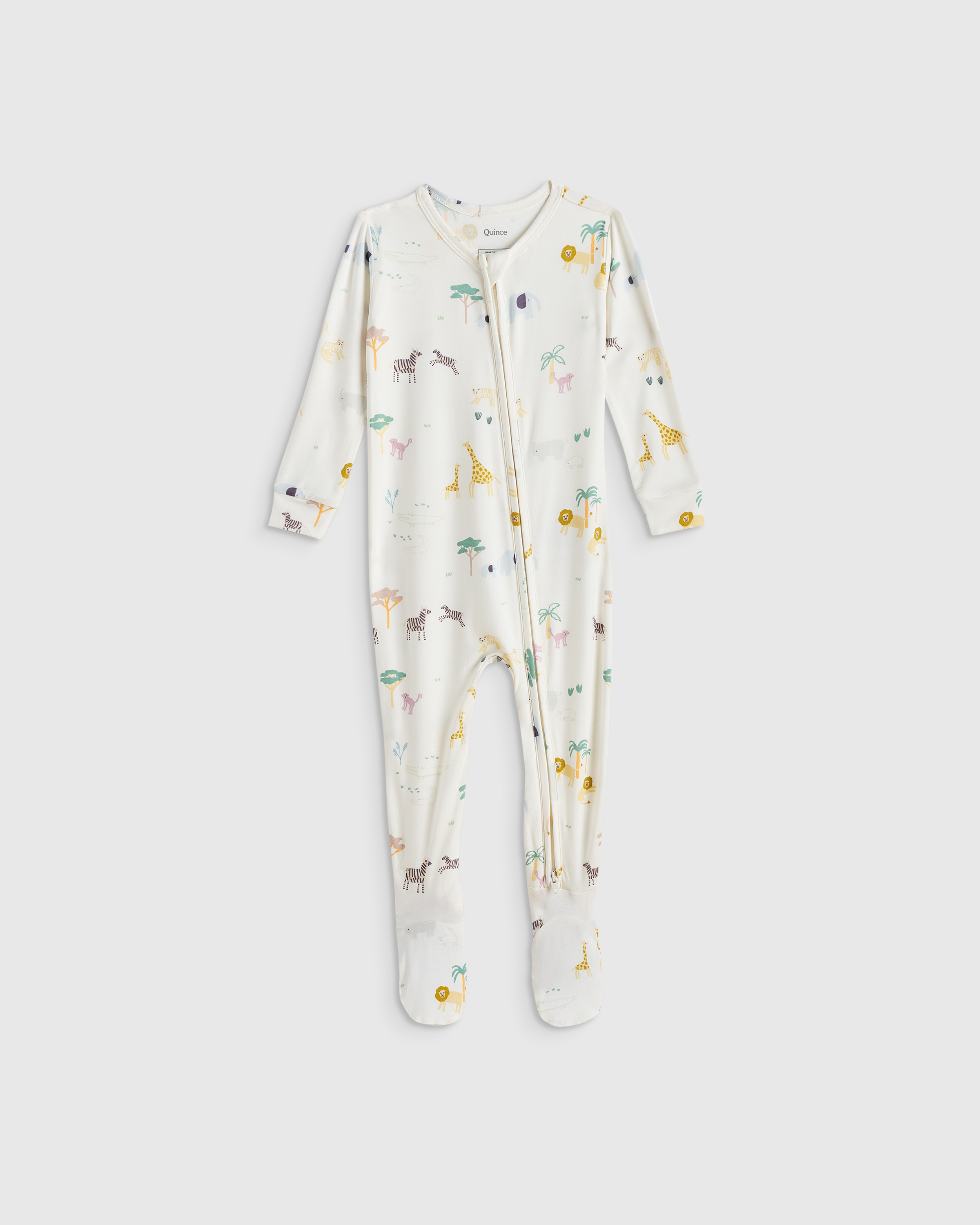 Safari Sleep Bamboo Footie Pajama