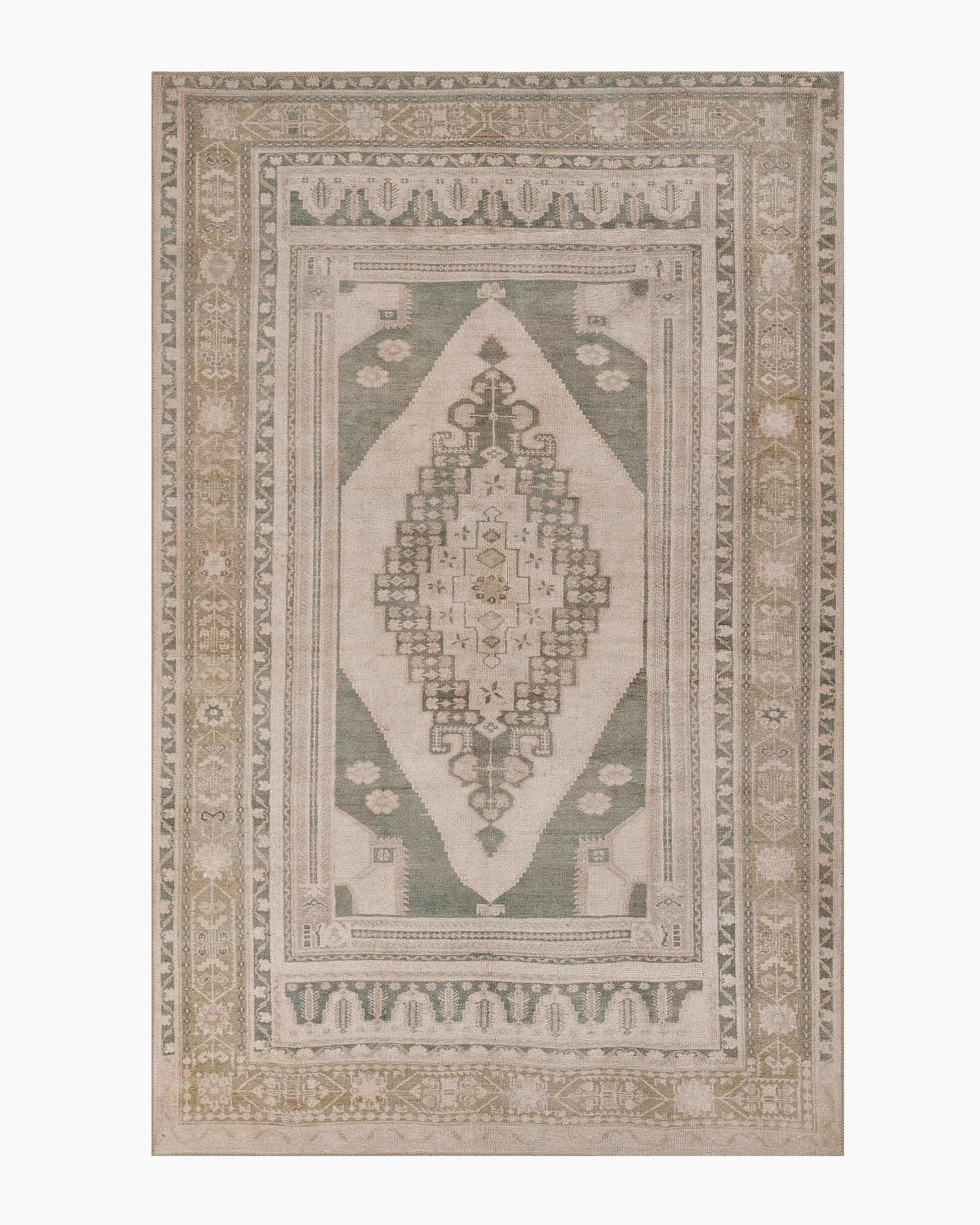 Green Bennett Performance Rug