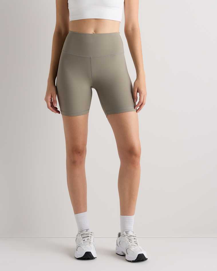 Desert Tan Power-Up High-Rise Training Shorts