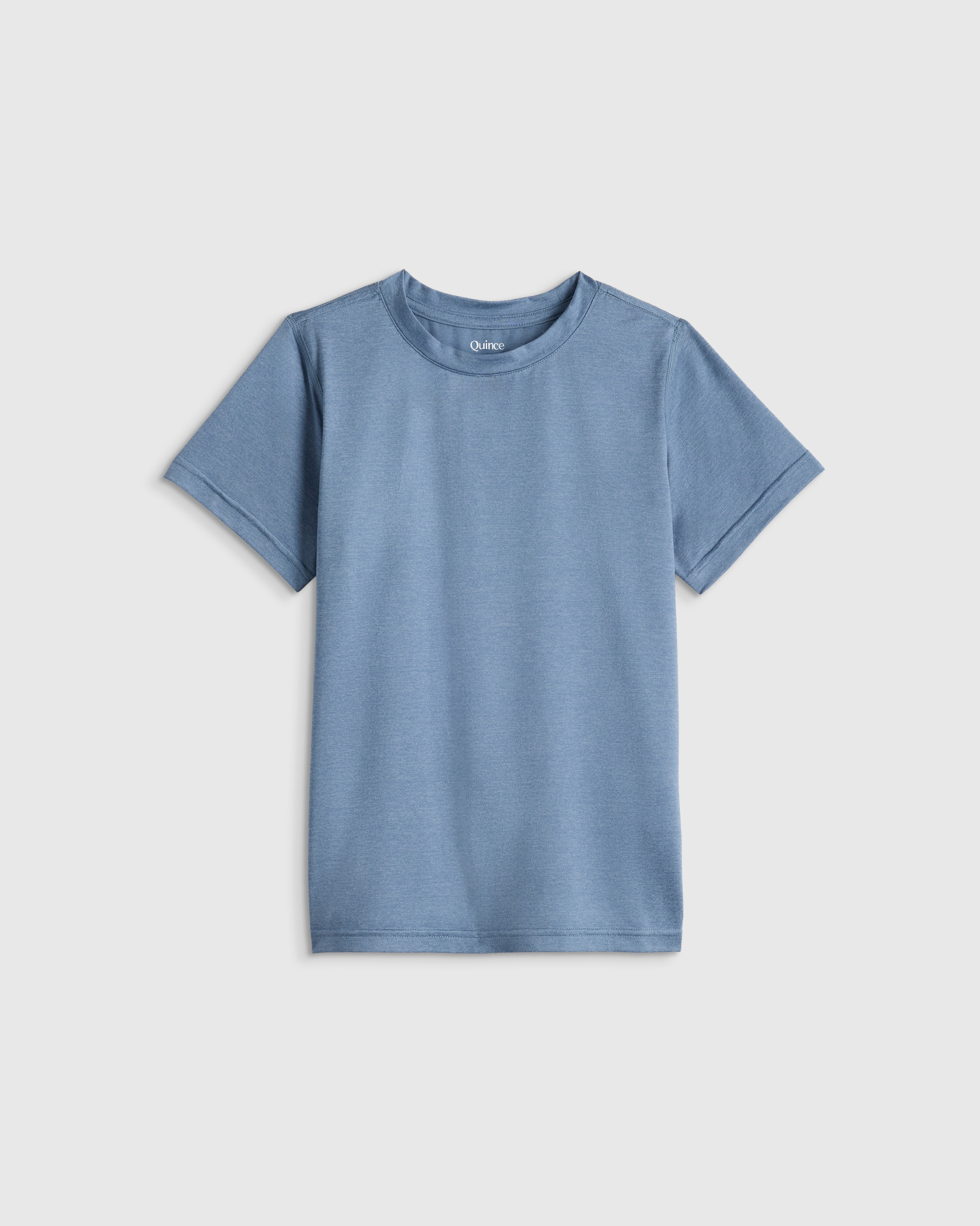 Heather Dewstone Blue Flowknit Breeze Tee