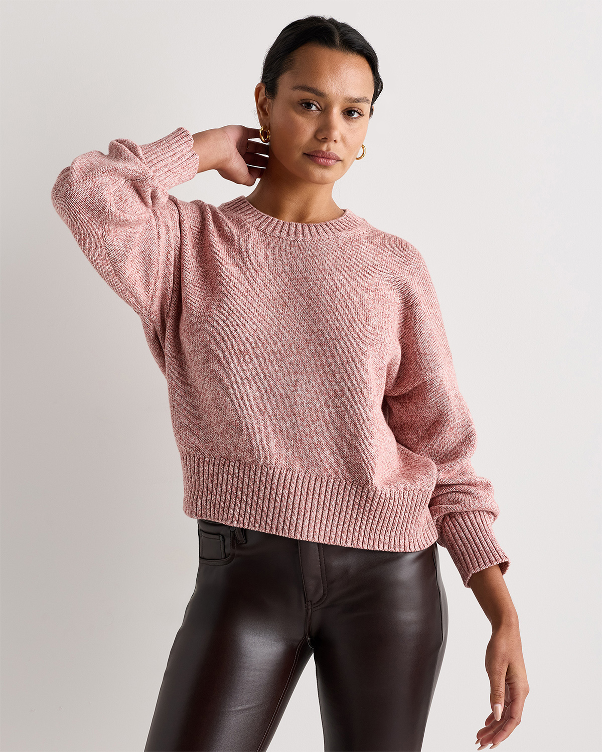 100% Organic Cotton Crewneck Sweater