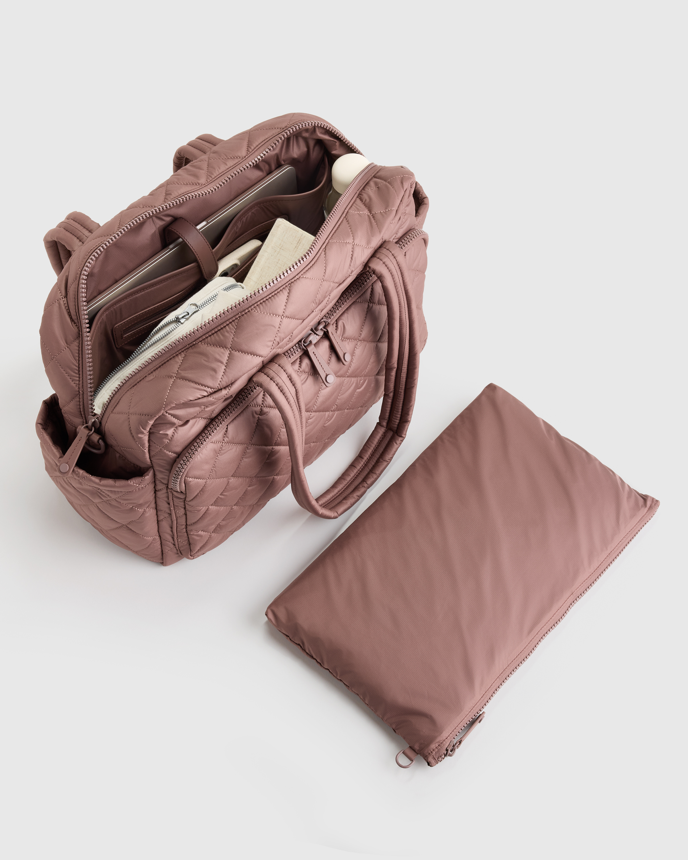 Quilted Duffle Bag - thumbnail 8