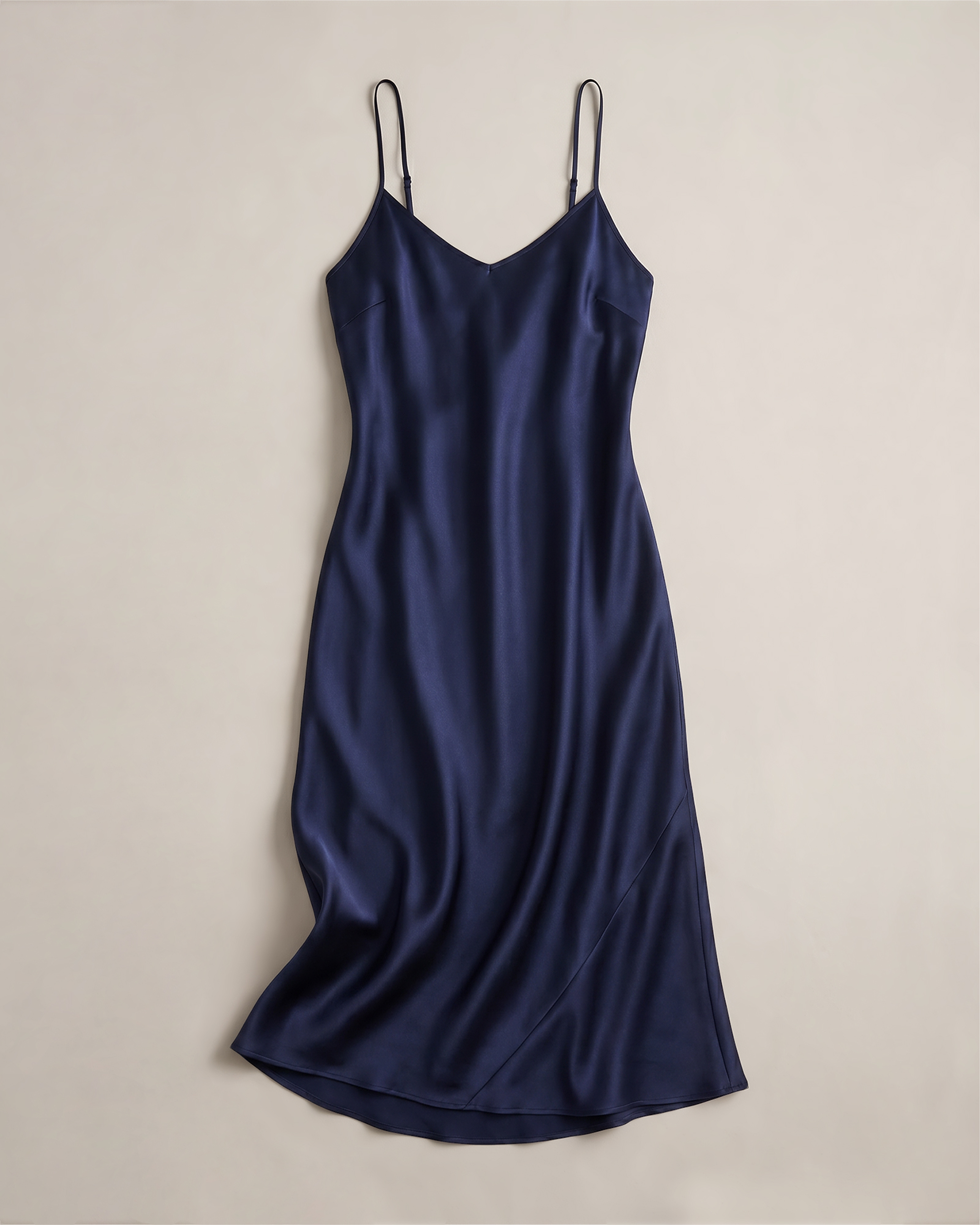 100% Washable Silk Maxi Slip Dress