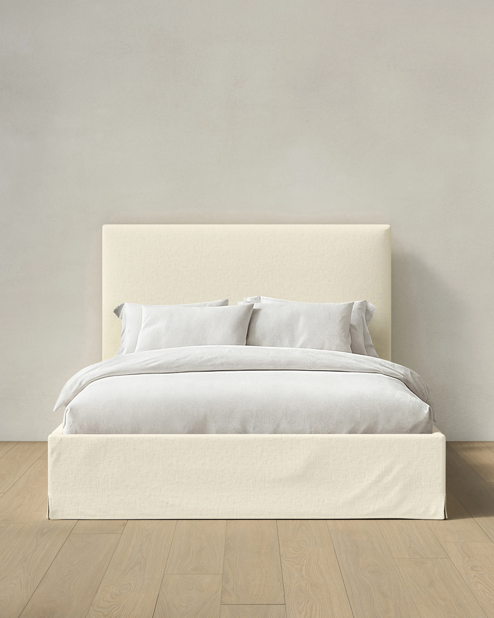 Performance Linen Slipcover Bed