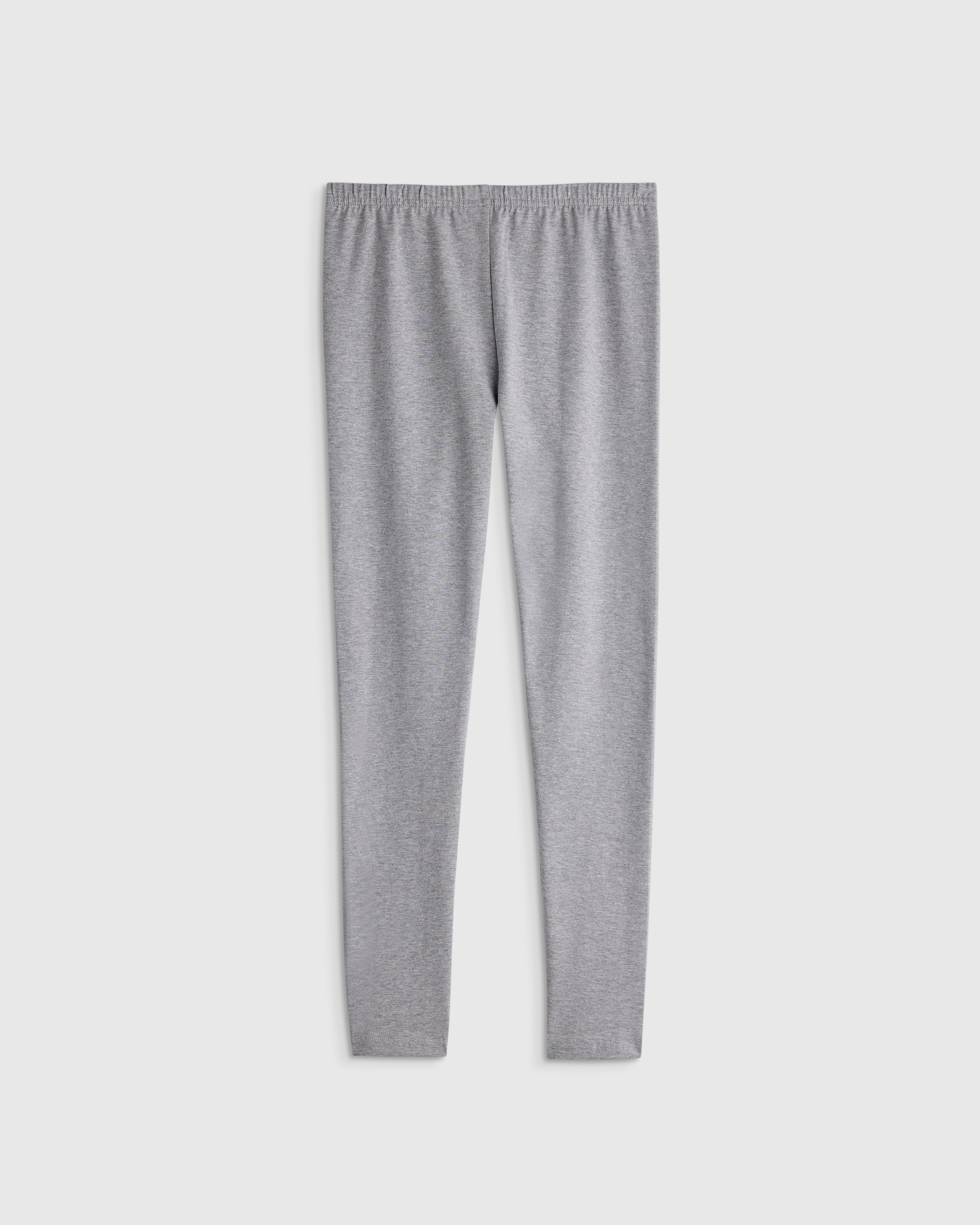 Heather Grey Organic Cotton Leggings