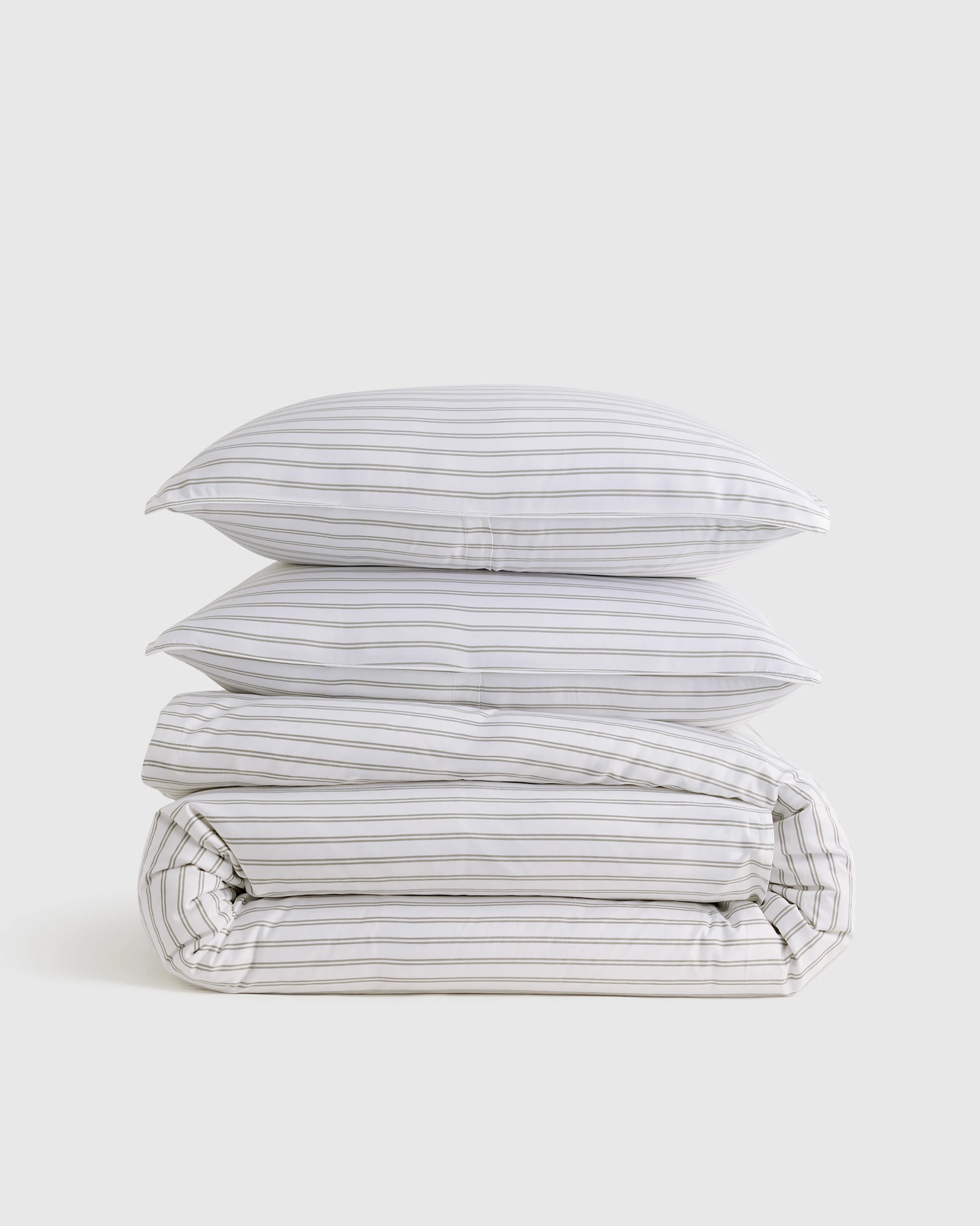 Bamboo Stripe Duvet Cover Set
