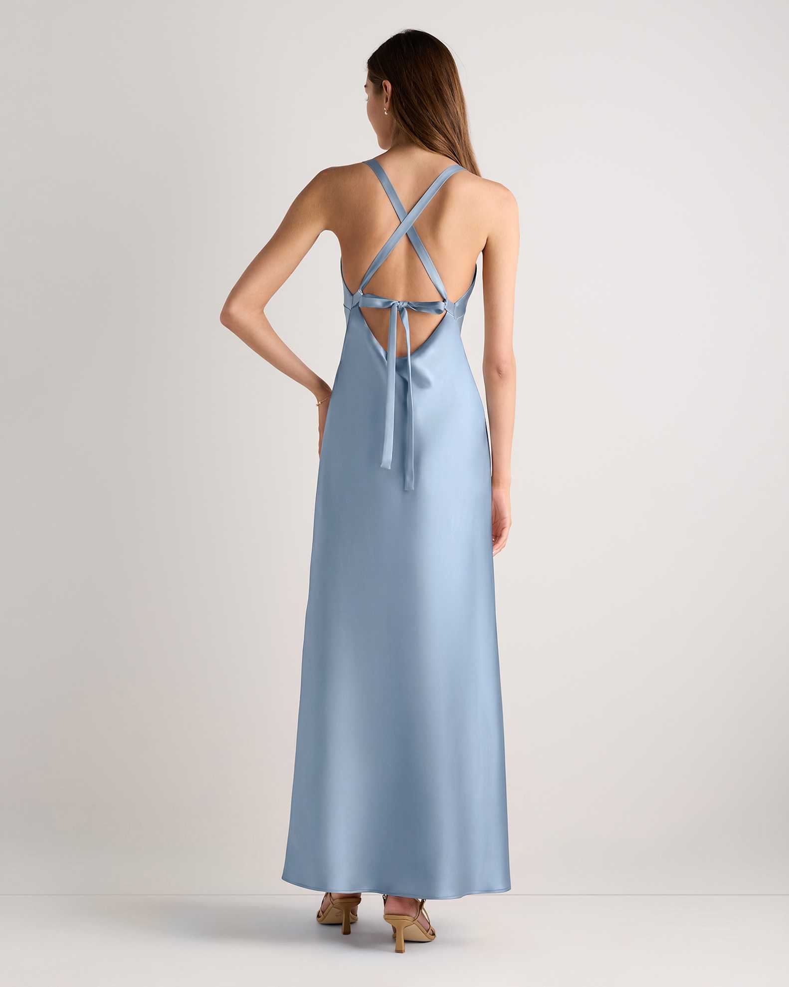 grey blue quince dress Dusty Blue Sweetheart Ball Gown Quinceanera Dress With 3D Flowers Dusty Blue / 22