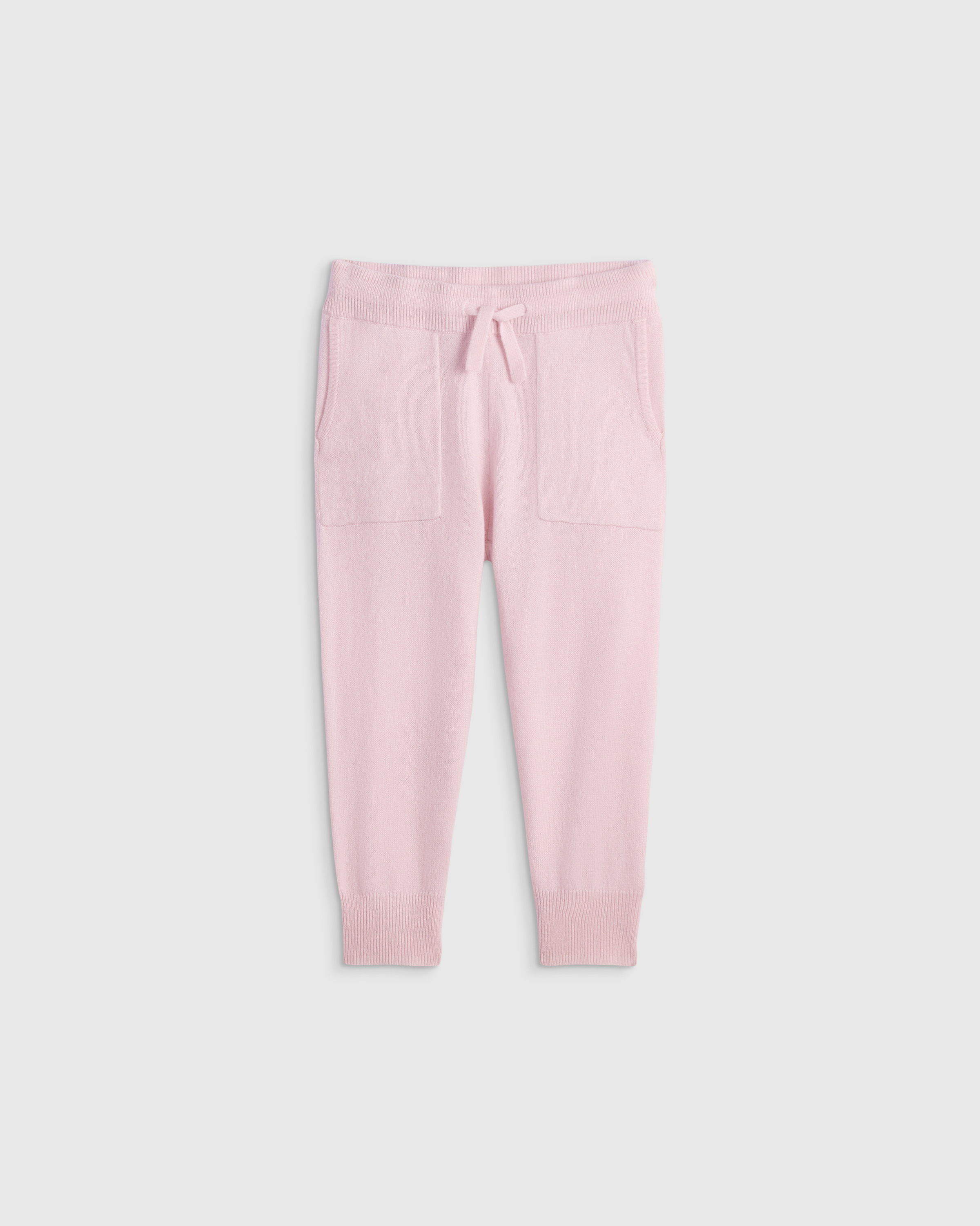 Minimal Pink Washable Cashmere Jogger