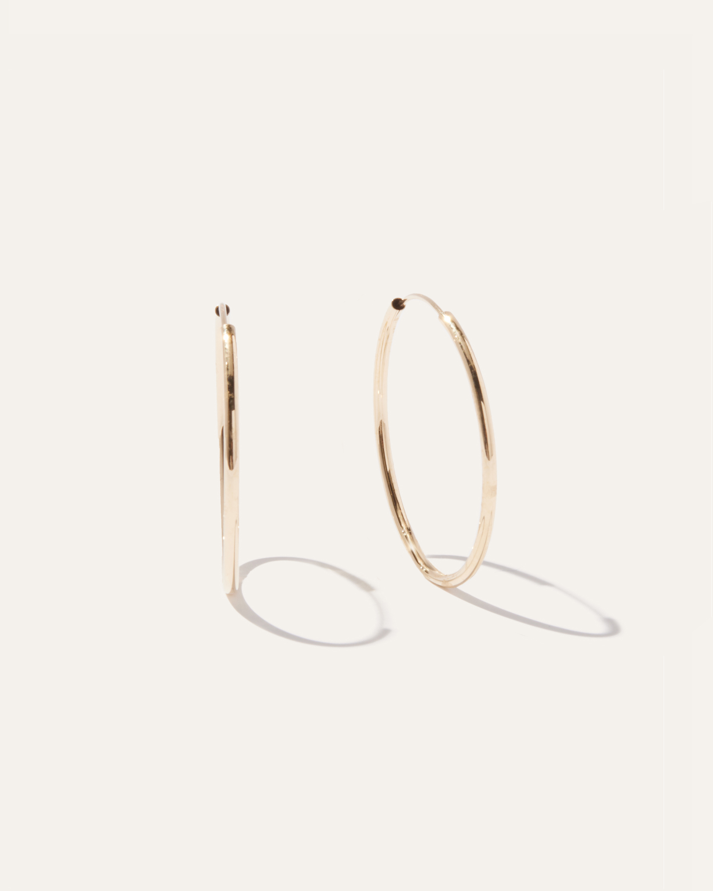 Yellow Gold 14K Gold Everyday Hoops