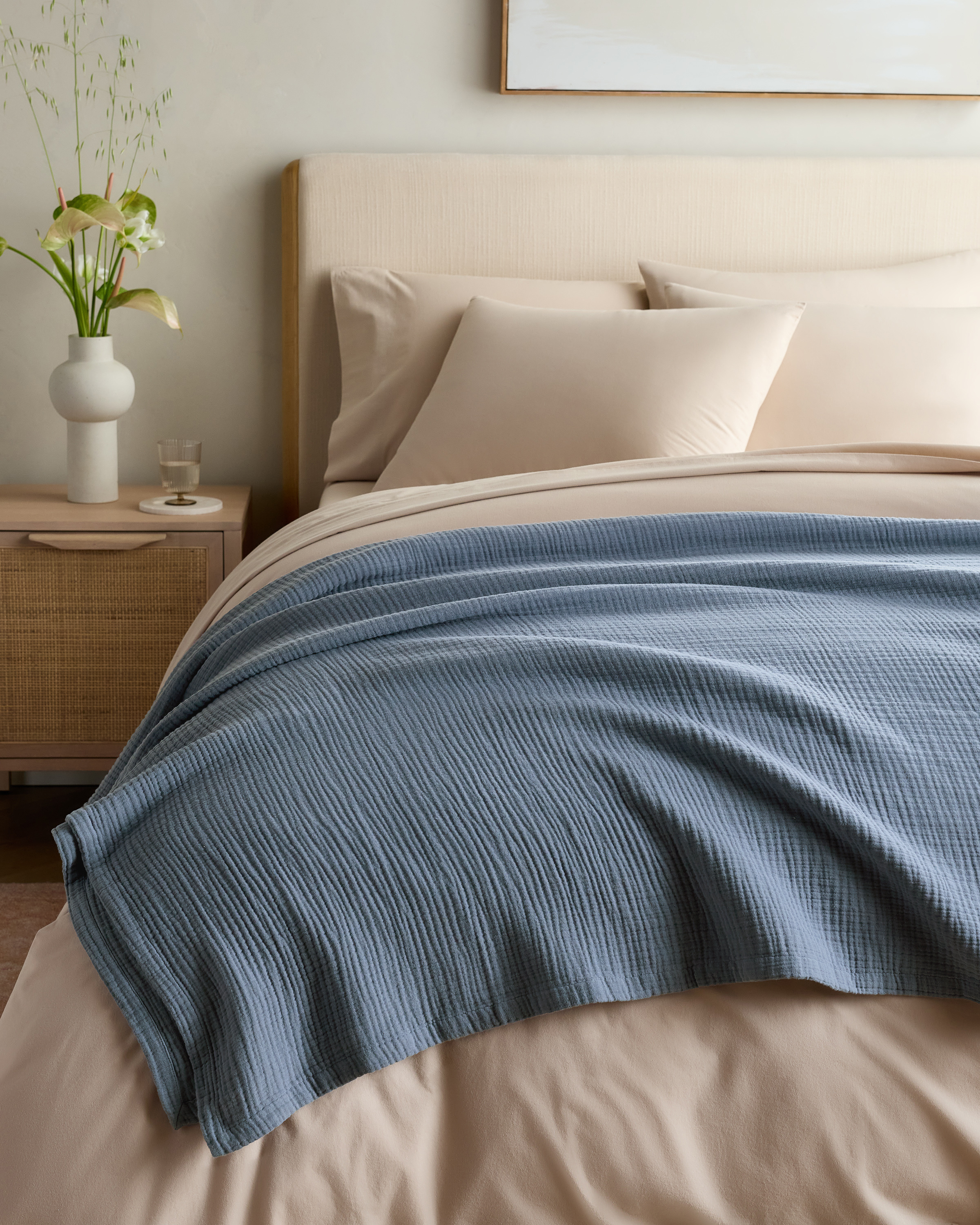 Mineral Organic Airy Gauze Blanket