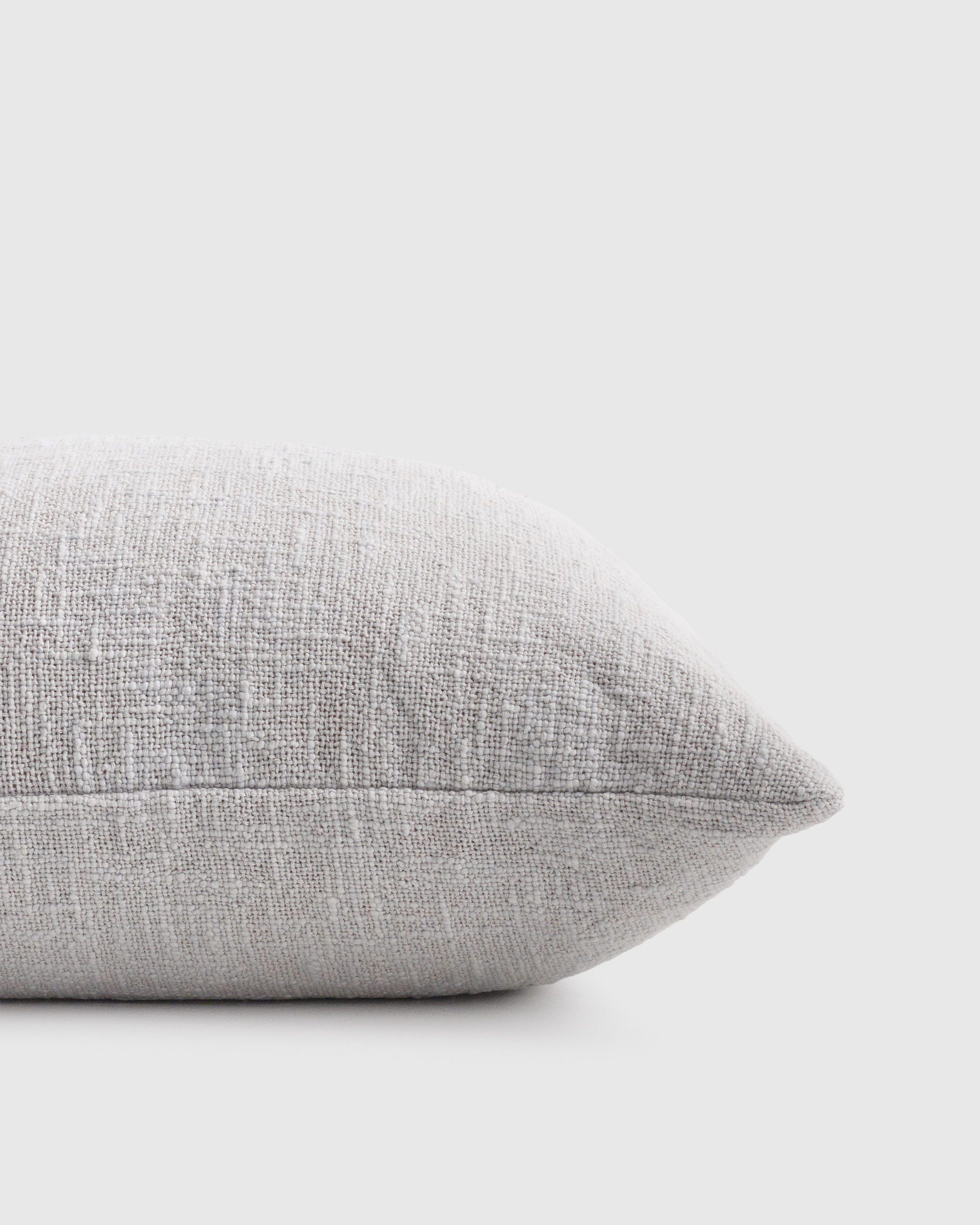Cotton Slub Pillow Cover (Set of 2) - Grey