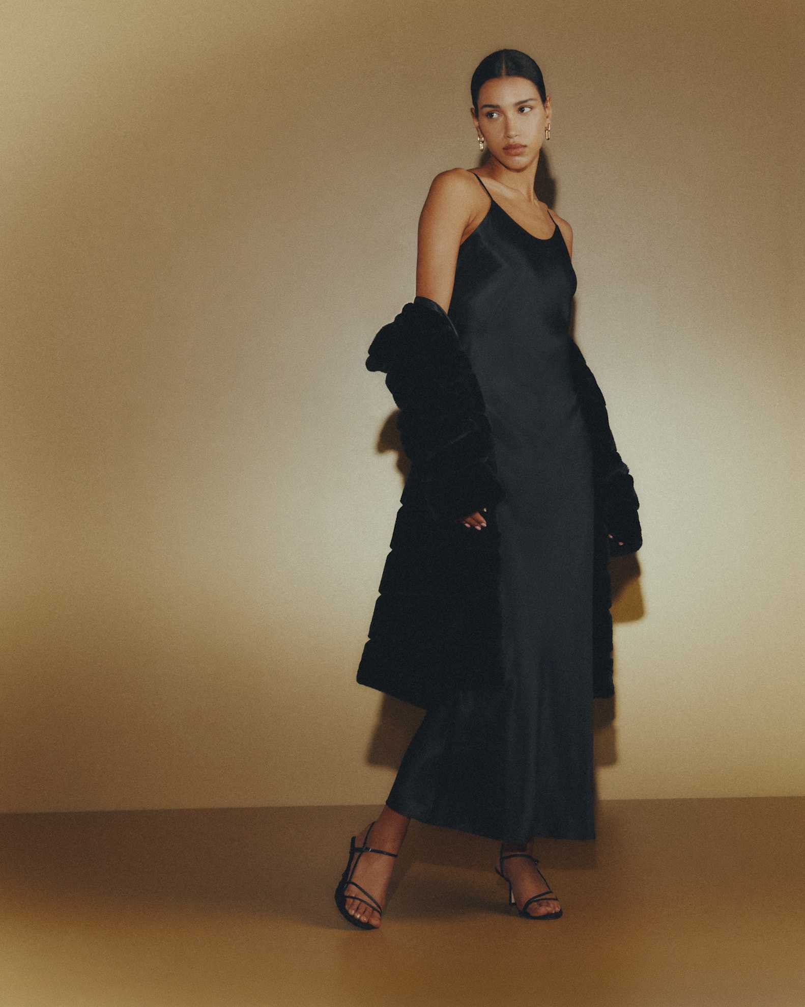 Quince Women's Maxi Slip Dress in Black, Small Size - 100% Washable Mulberry Silk, Lightweight & Breathable for All-Day Comfort Quince Women's Maxi Slip Dress in Black, Small Size - 100% Washable Mulberry Silk, Lightweight & Breathable for All-Day Comfort