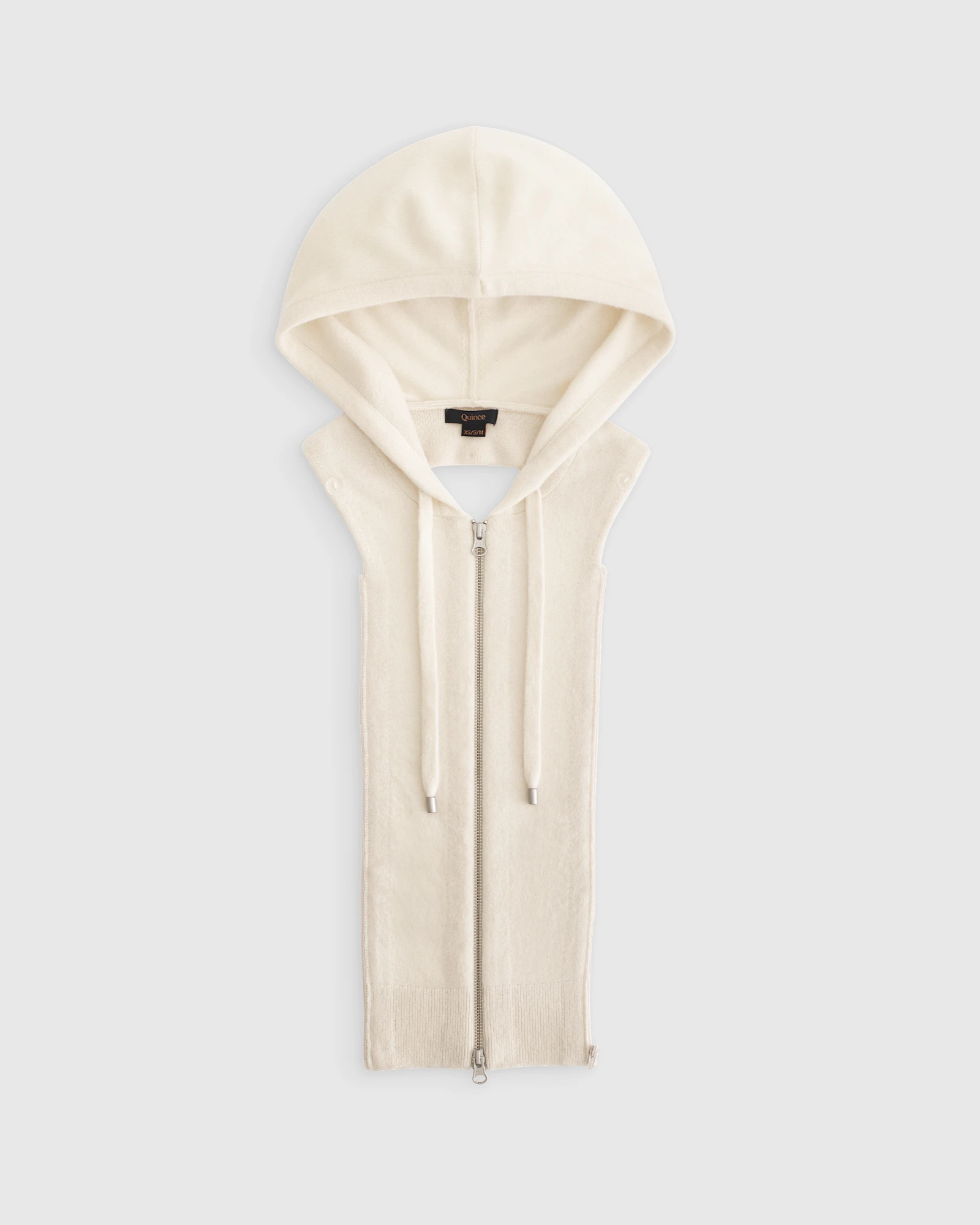 100% Mongolian Cashmere Hoodie Blazer Insert