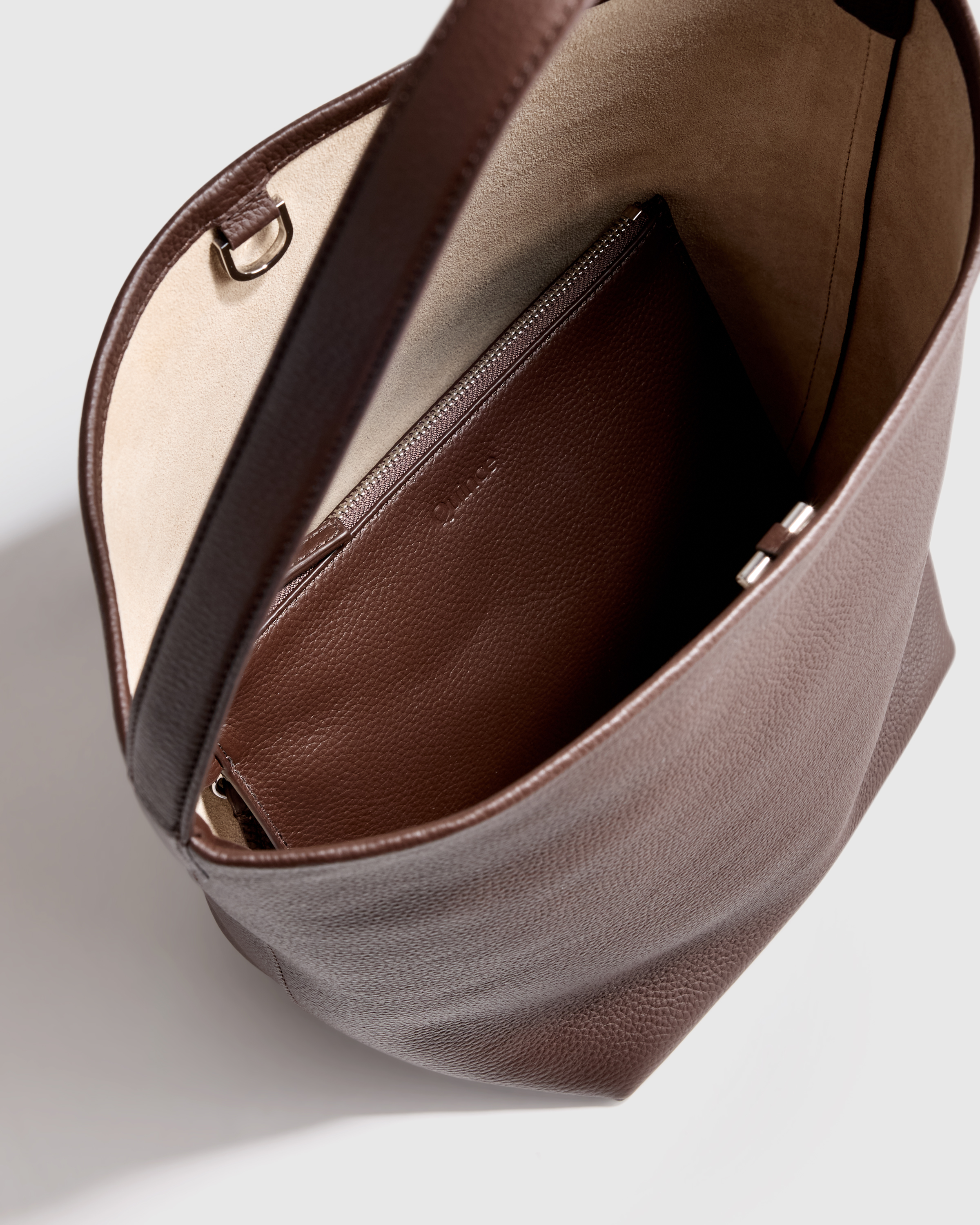 Penelope Small Shoulder Bag in Espresso Brown display picture 1