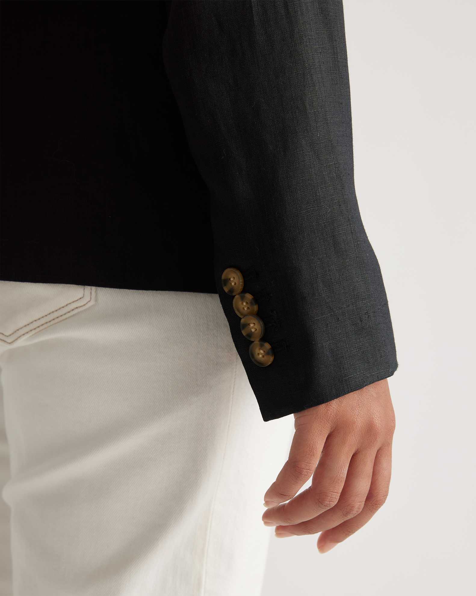 Women's 100% European Linen Blazer