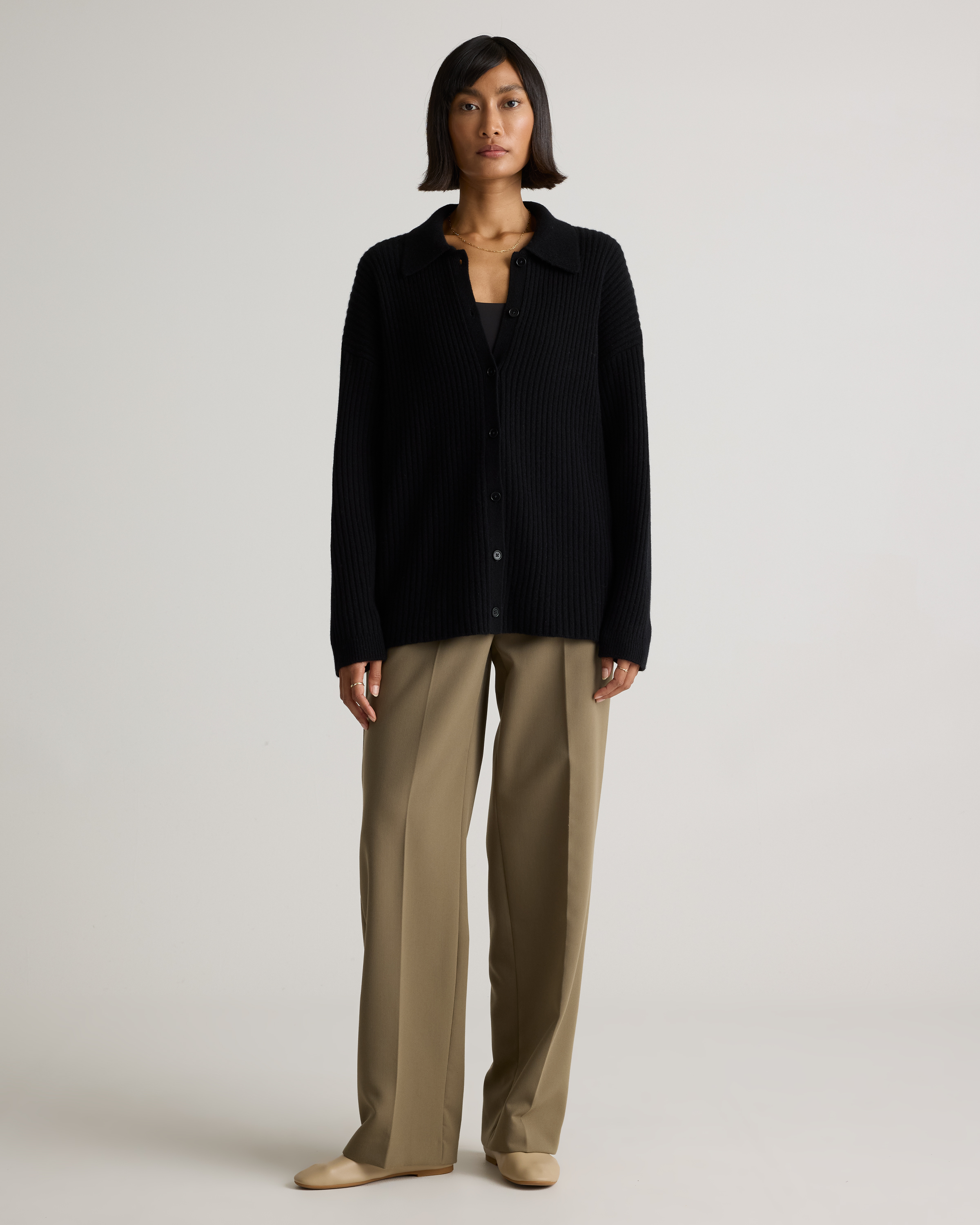 cashmere cardigan black long oversized cardigan
