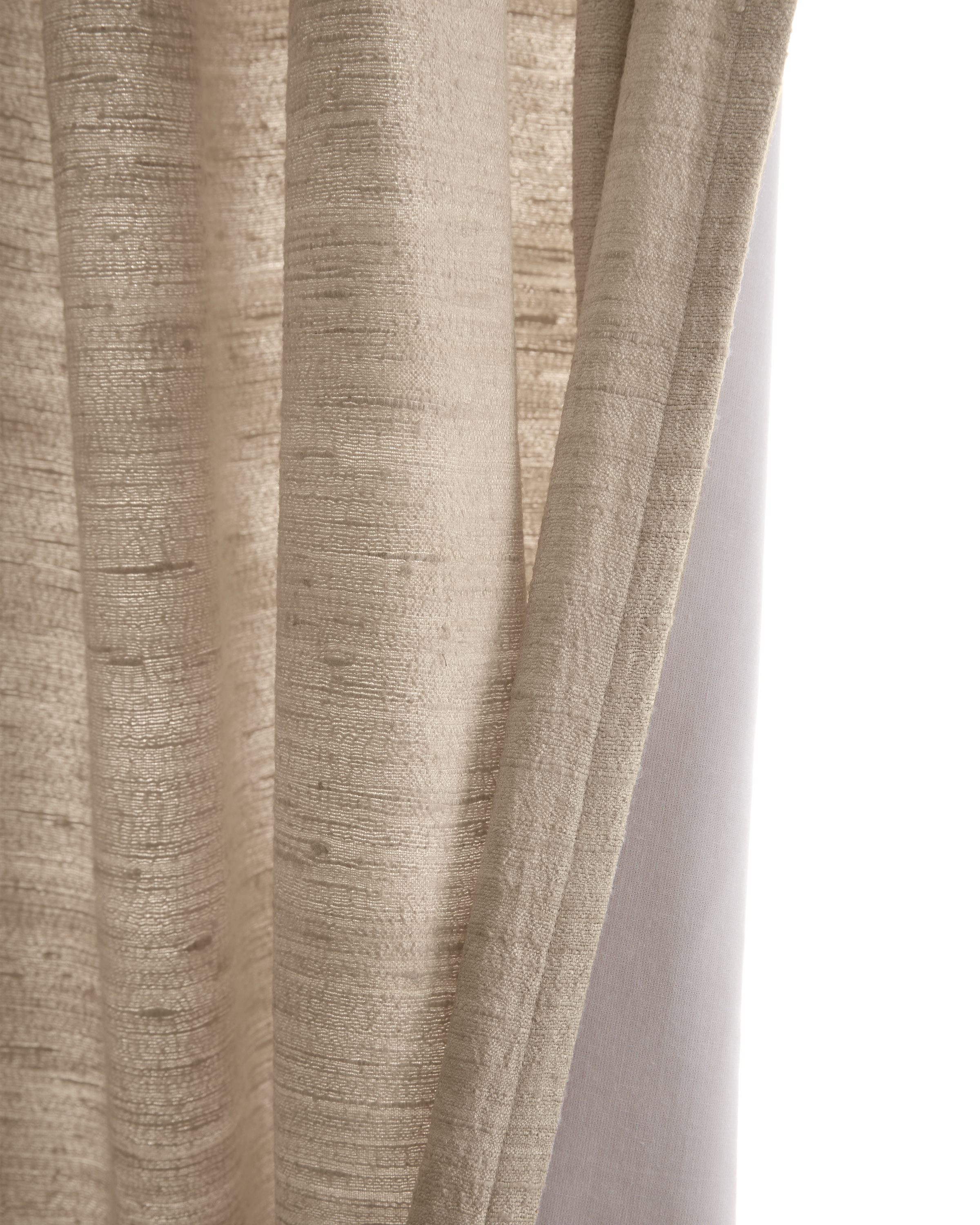 Raw Silk Curtain