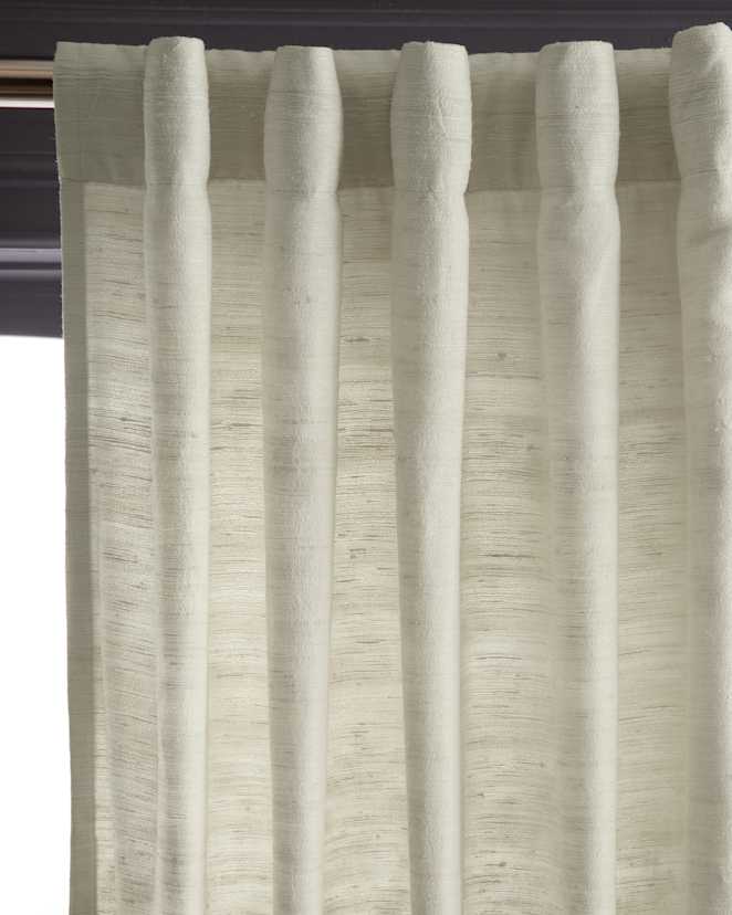 Curtains RawSilk Ivory 1334