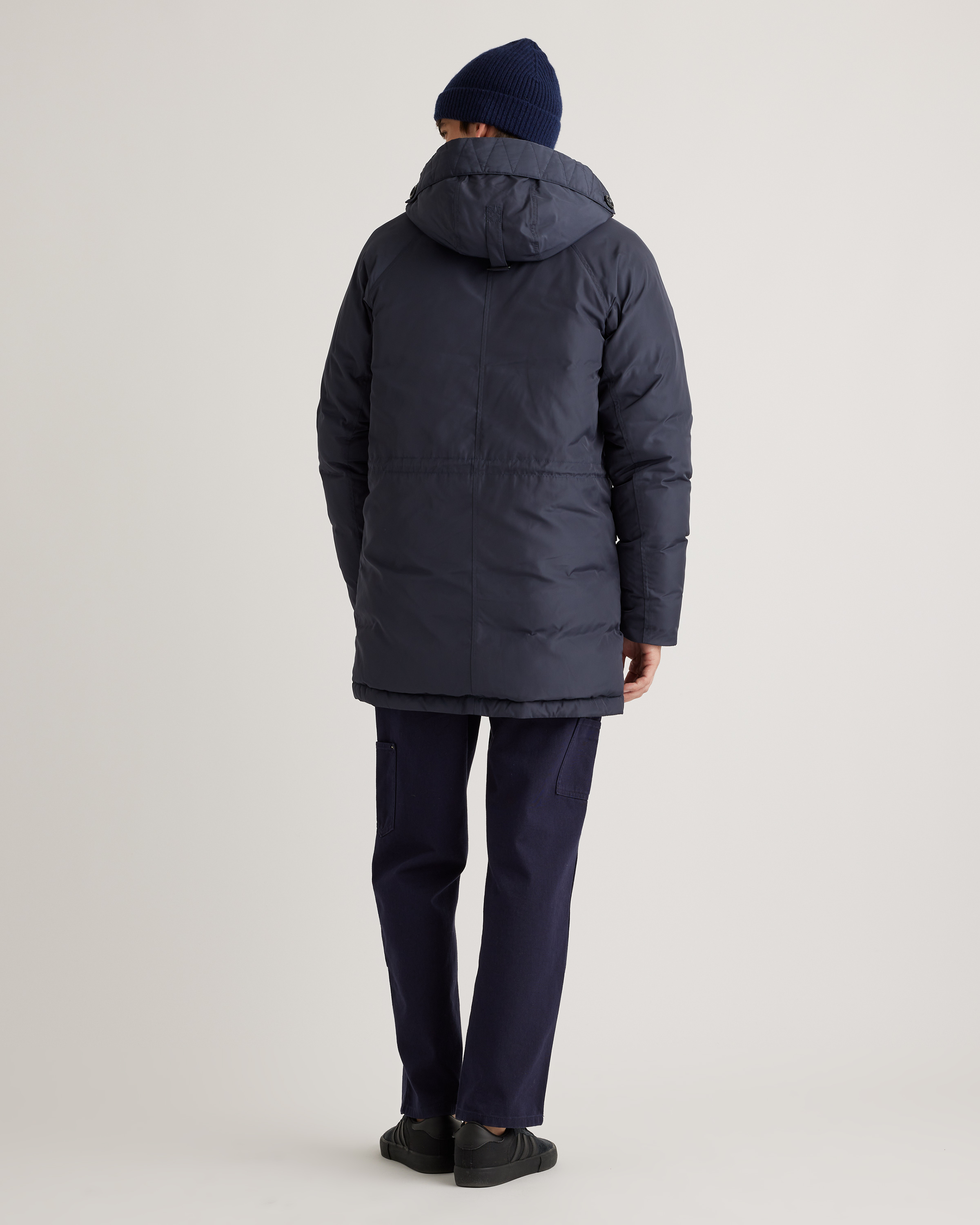 Featherless Long Puffer Parka