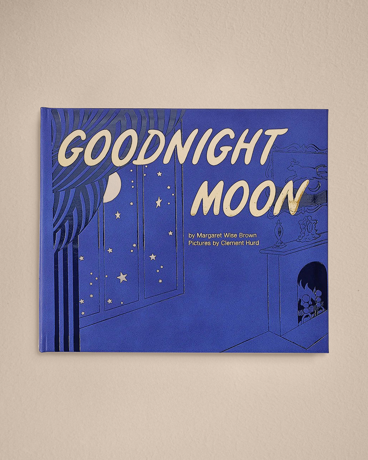 No Color Goodnight Moon Leather Bound Book