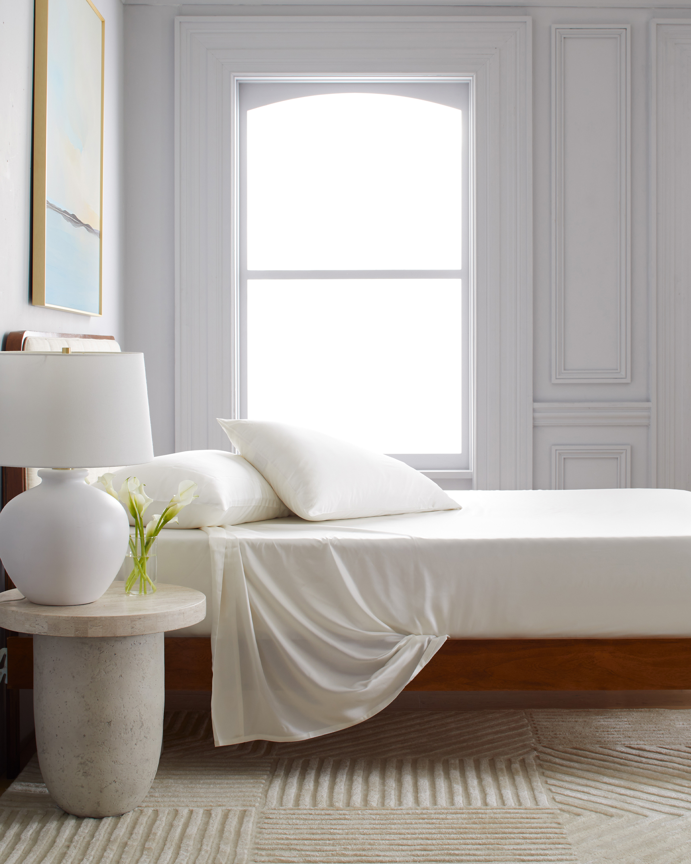 Mulberry Silk Sheet Set - Ivory, Queen