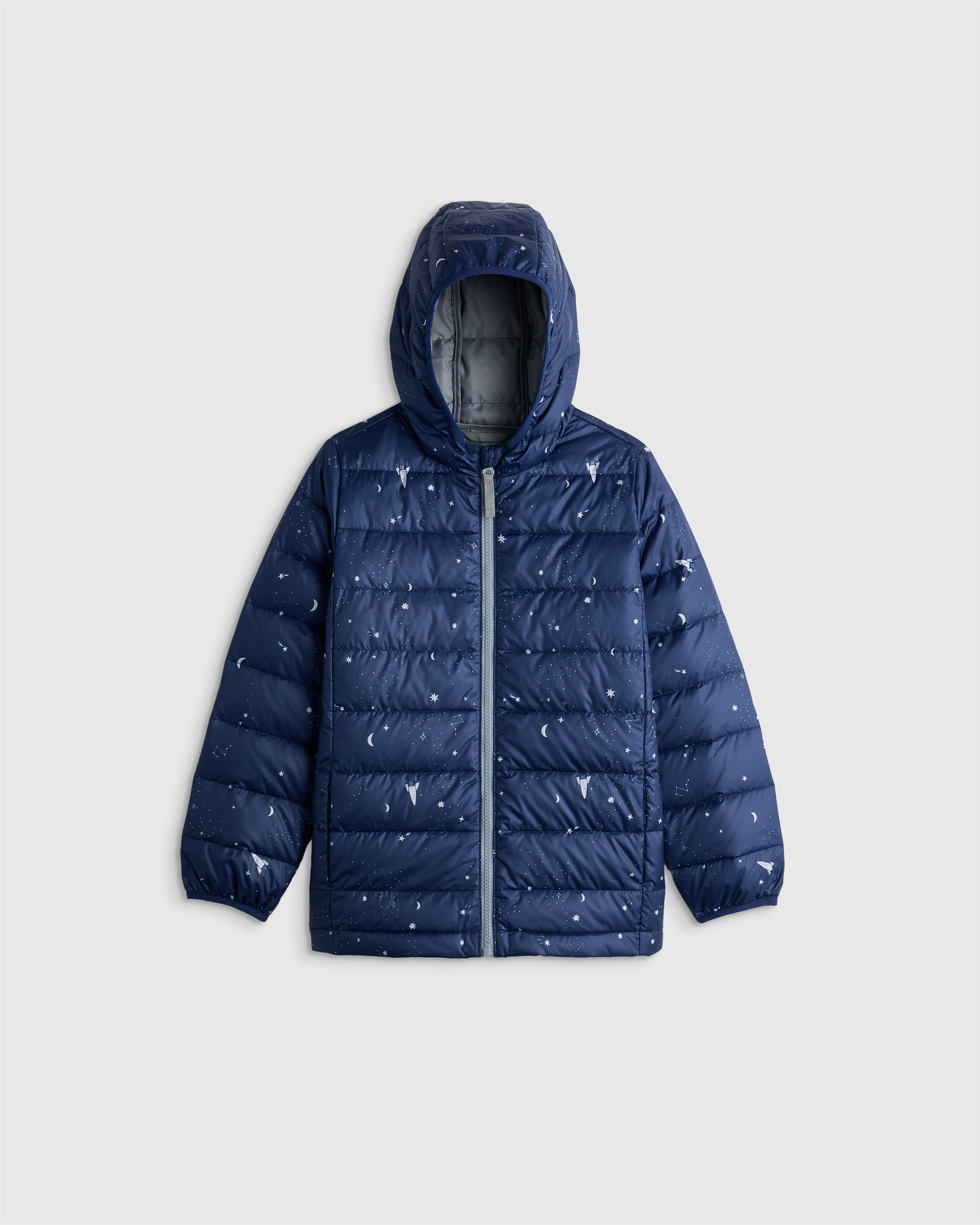 Quince Kids' Lightweight Down Hooded Puffer Jacket