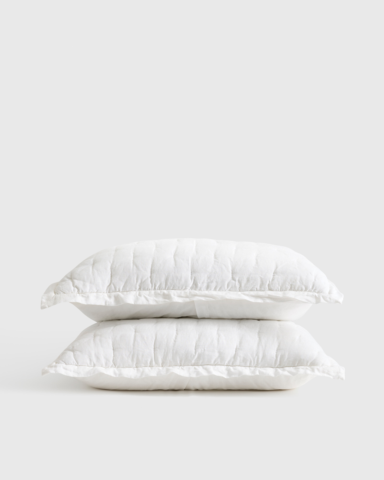 EuropeanLinenDreamShams White 654