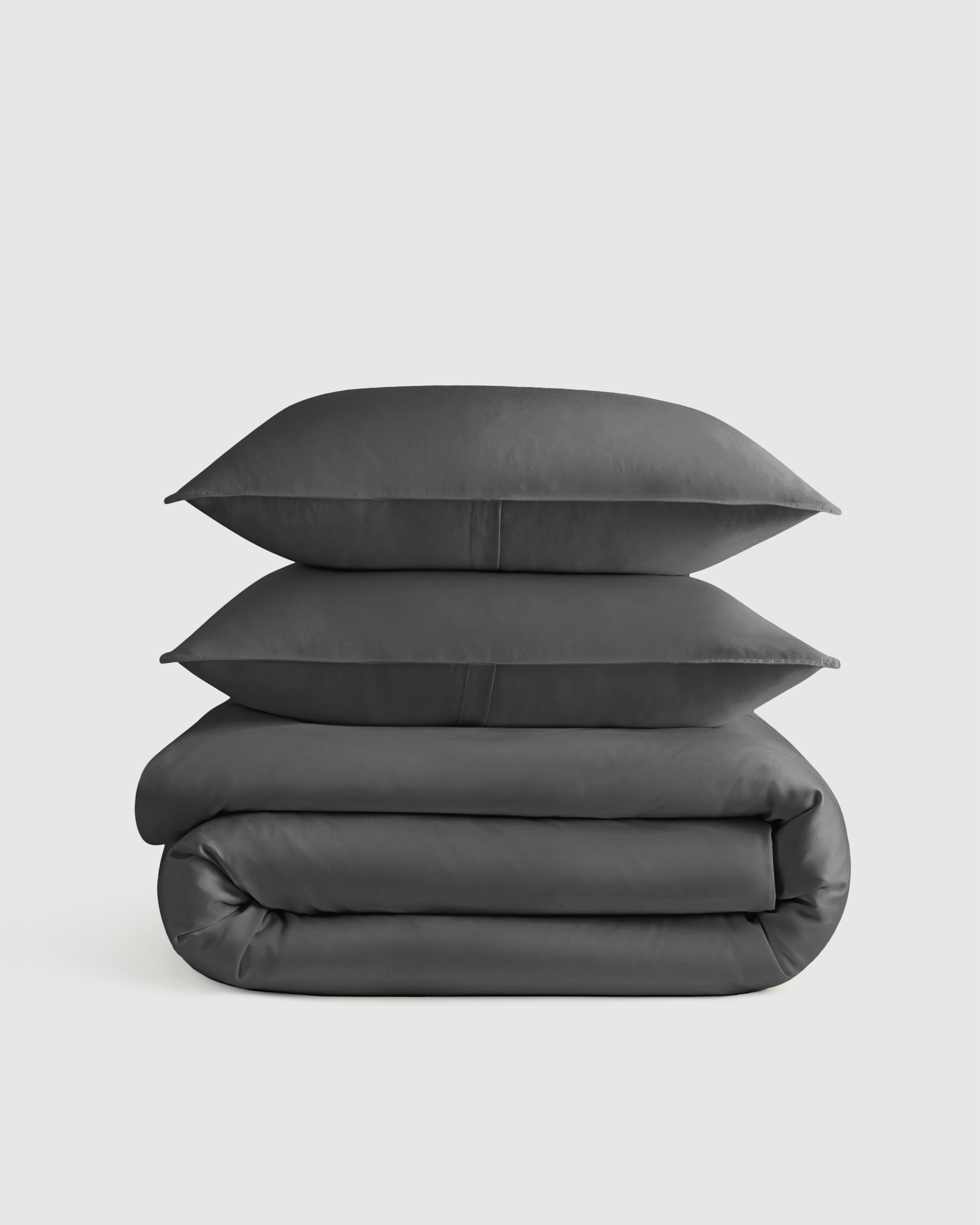Charcoal Bamboo Duvet Cover Set