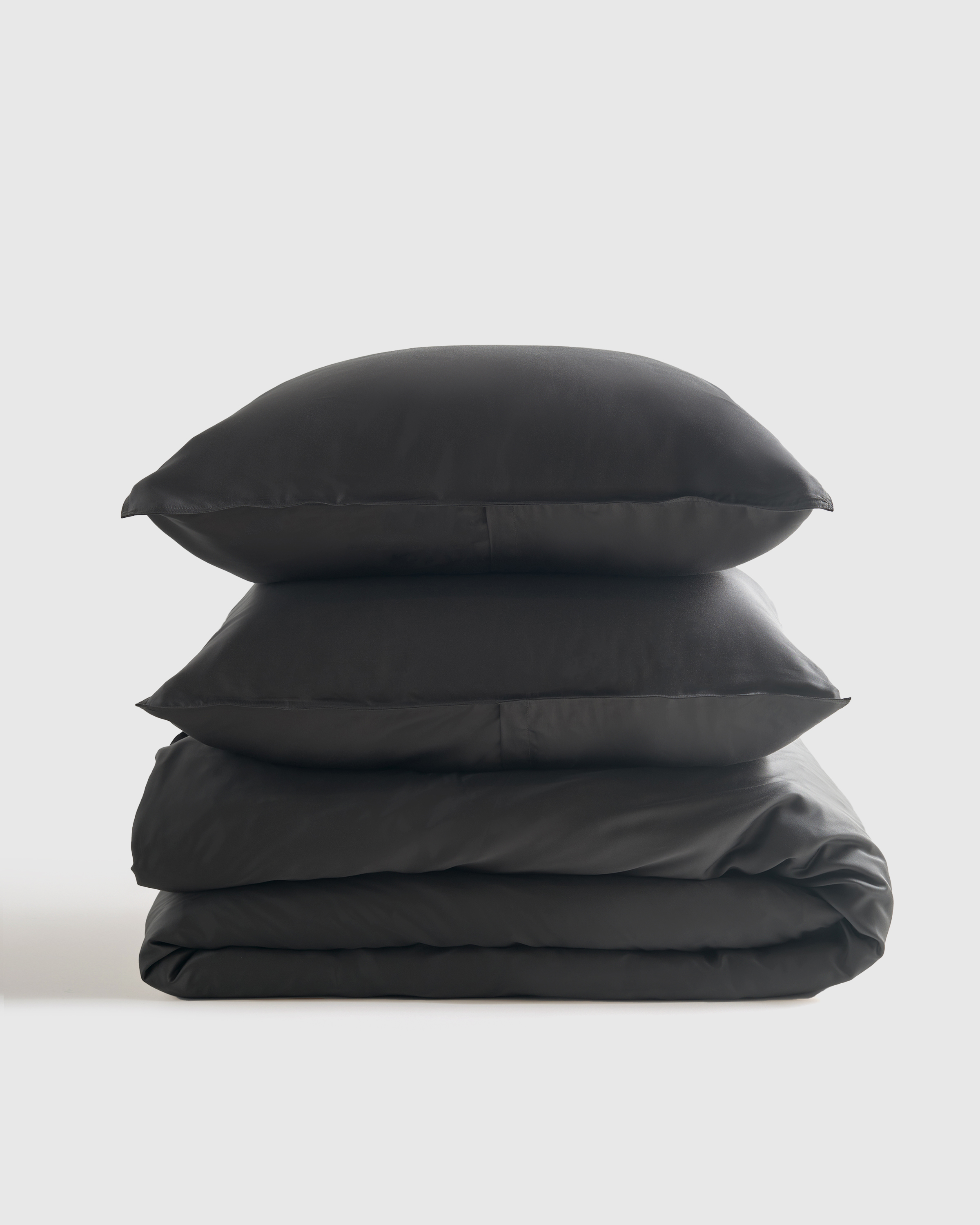 Bamboo Duvet Cover Set, King/Cal King, Charcoal