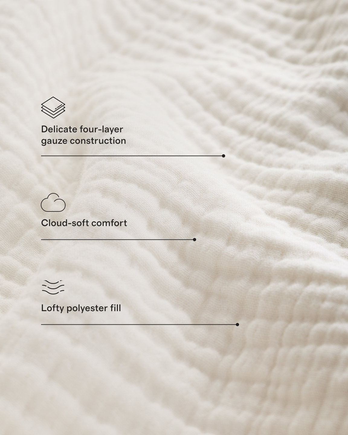 cotton gauze quilts