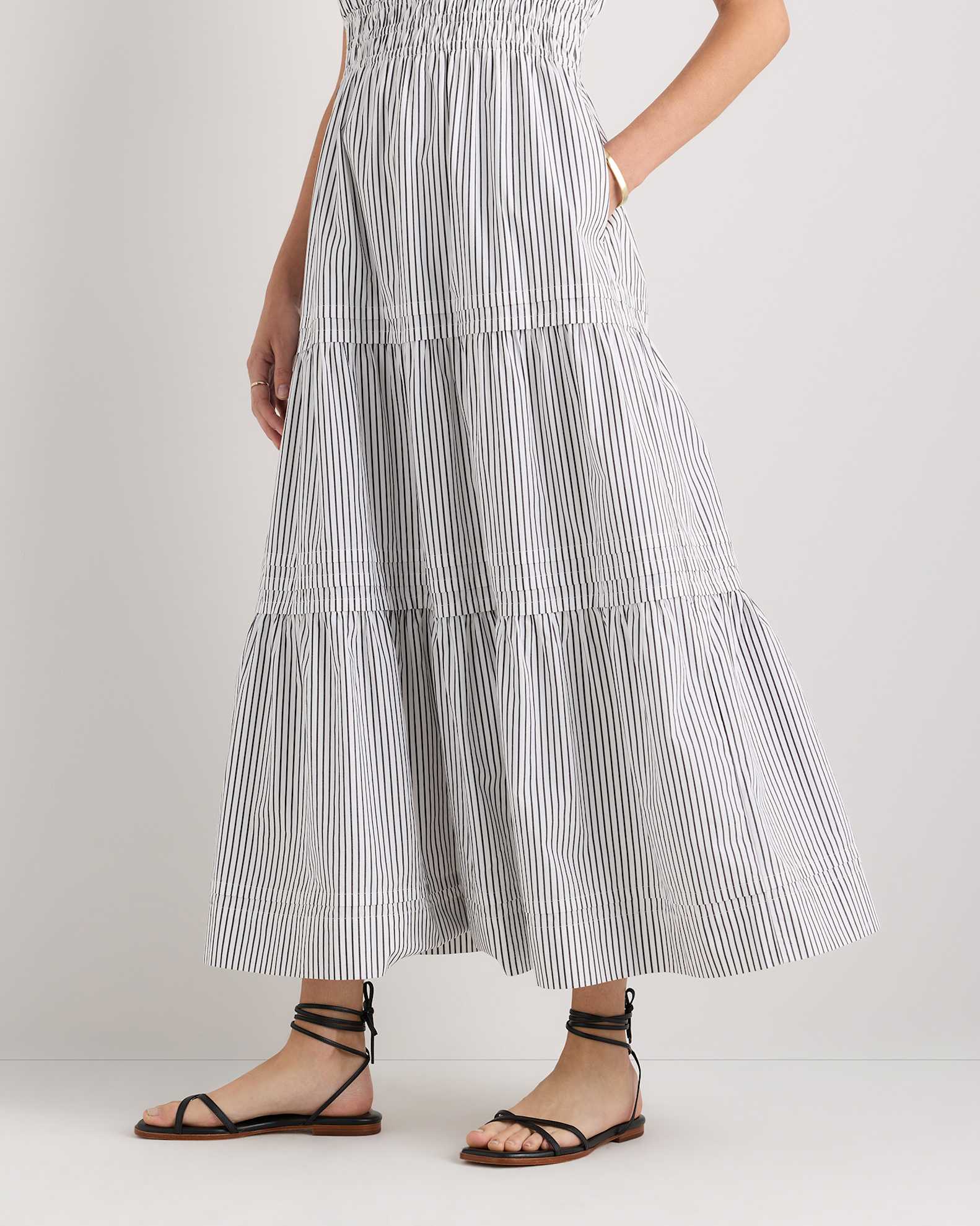 100% Organic Cotton Tiered Maxi Dress 100% Organic Cotton Tiered Maxi Dress