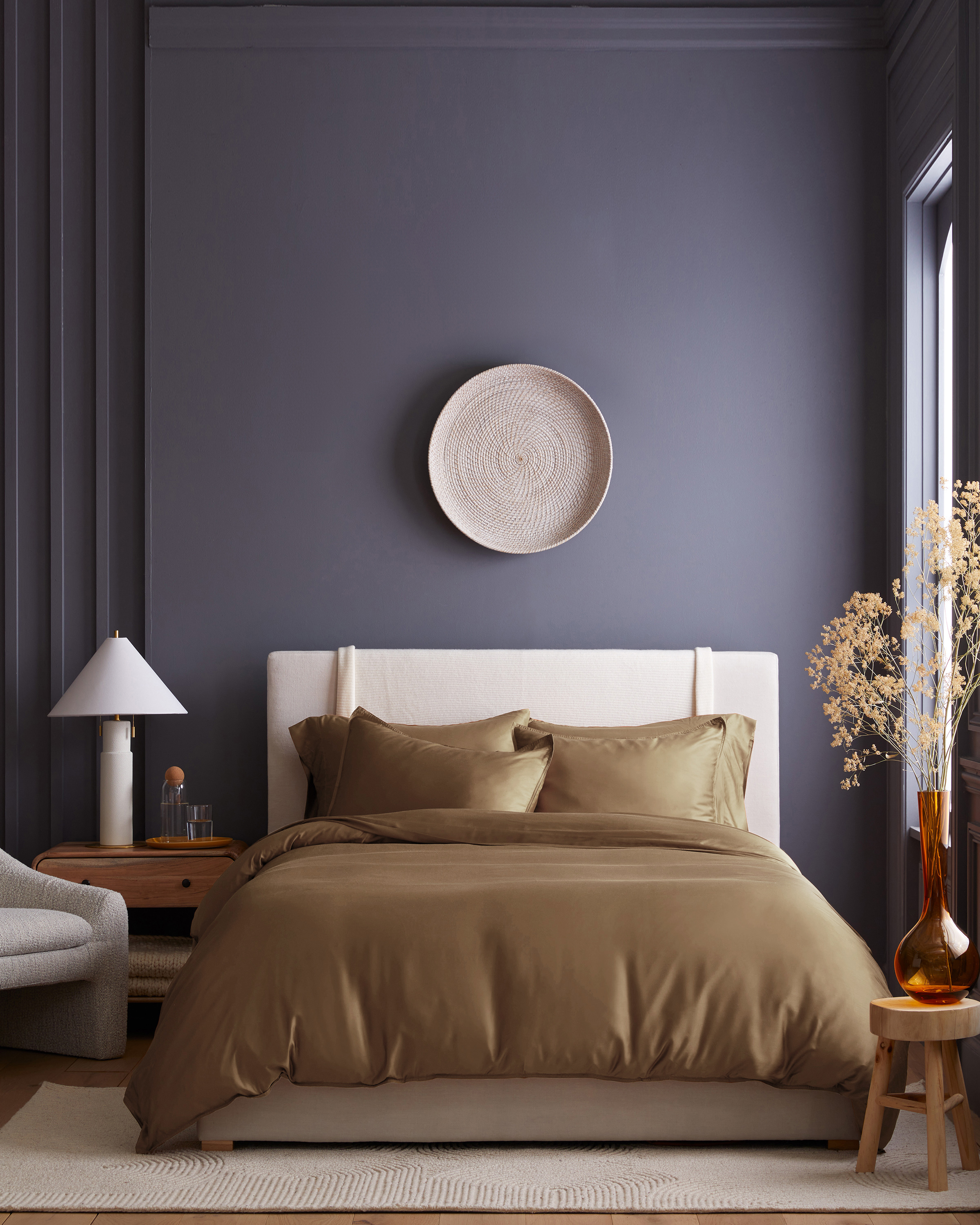 Walnut Bamboo Deluxe Bedding Bundle